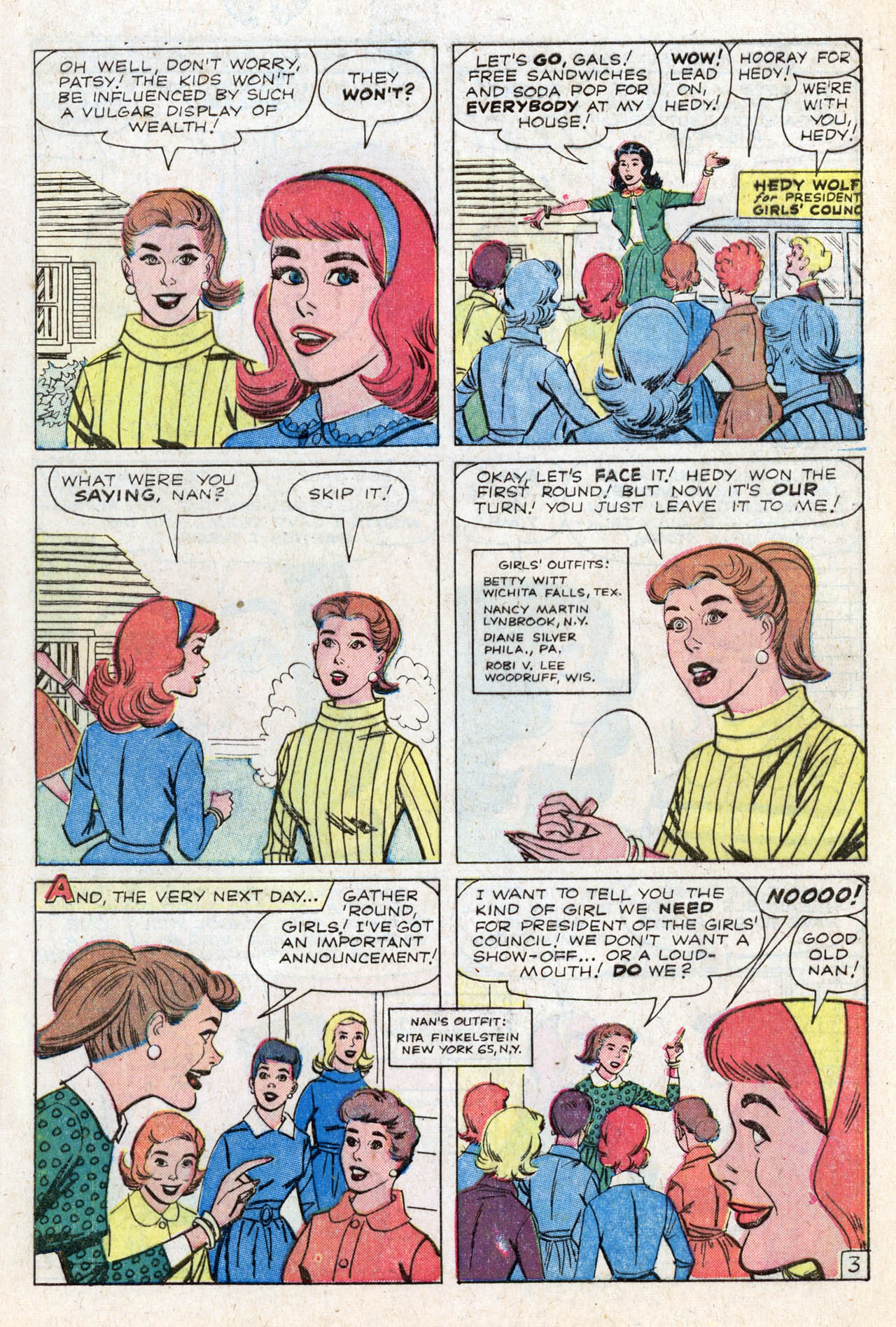 Read online Patsy and Hedy comic -  Issue #76 - 5