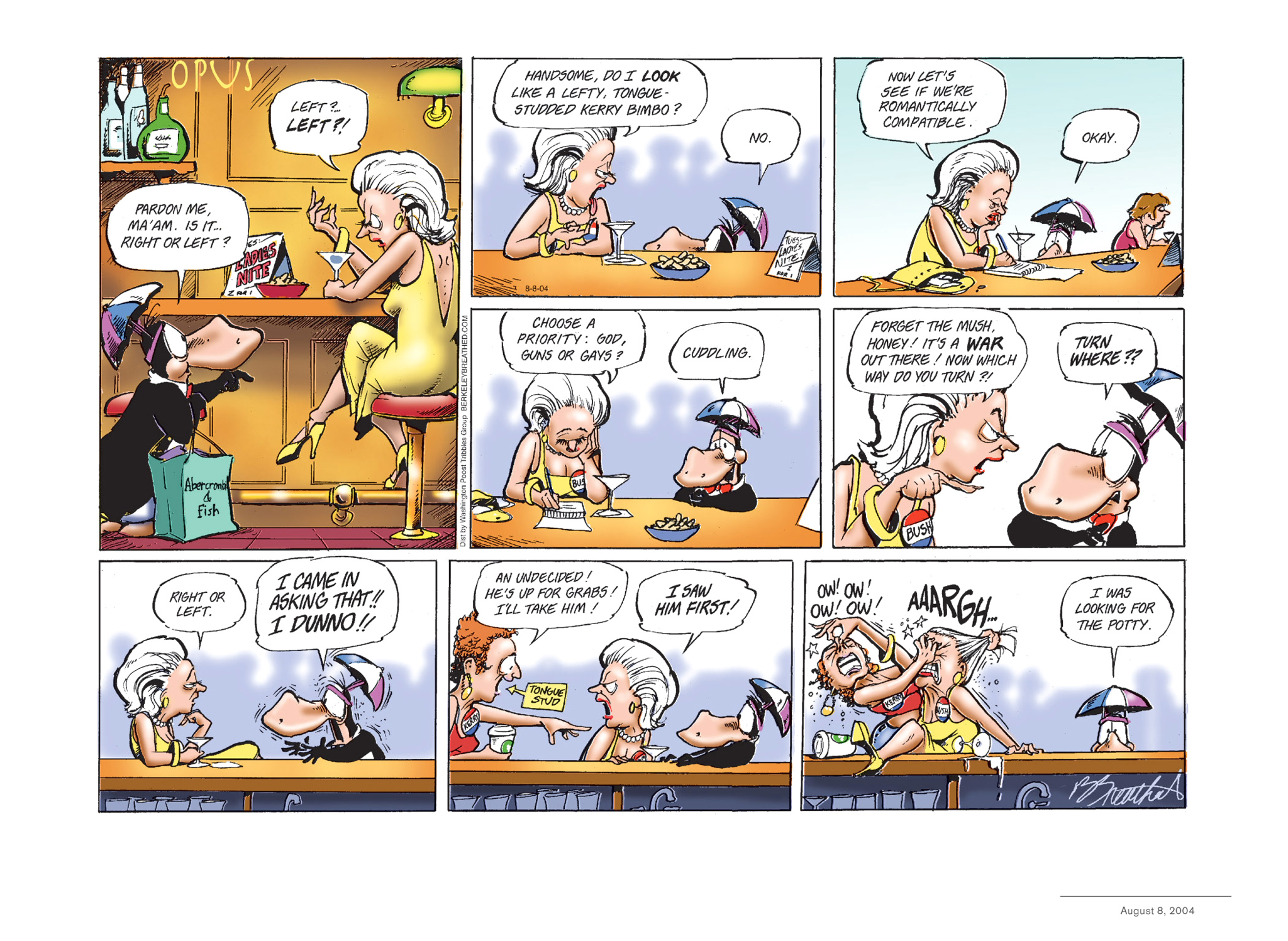 Read online Opus Complete Sunday Strips From 2003-2008 comic -  Issue # TPB (Part 1) - 44
