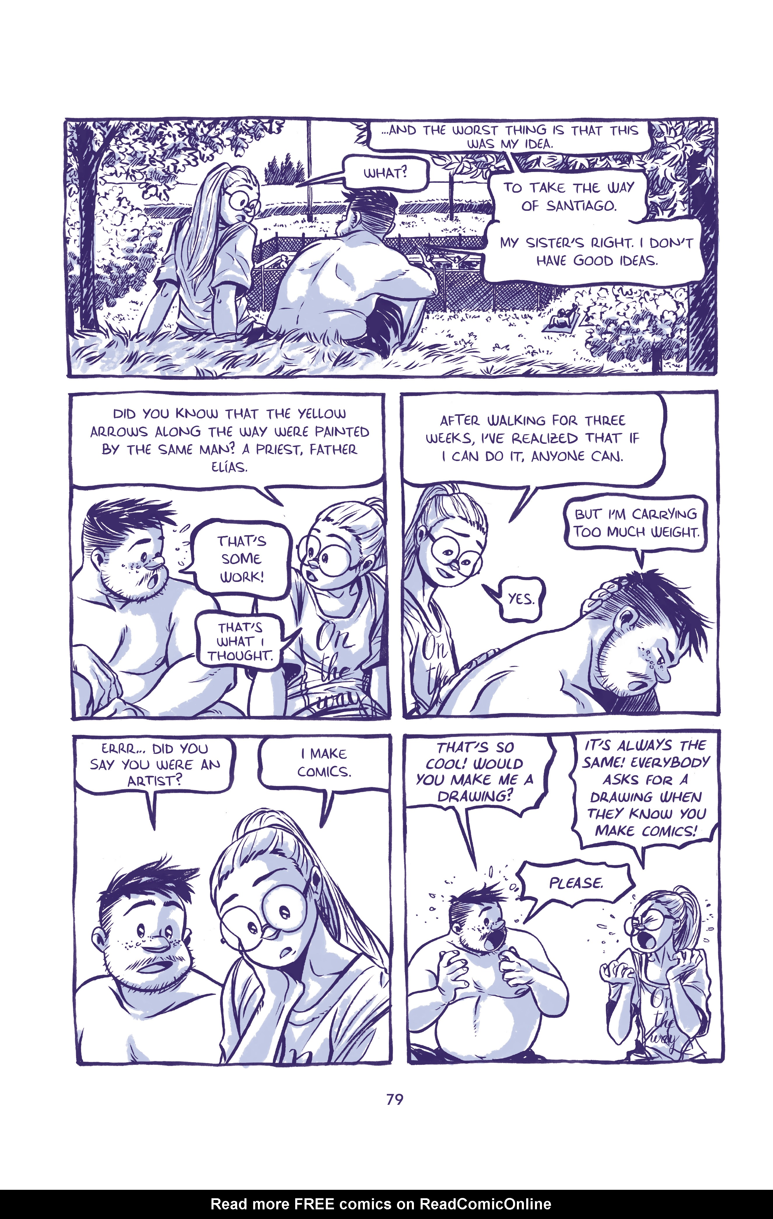 Read online On the Way comic -  Issue # TPB (Part 1) - 77