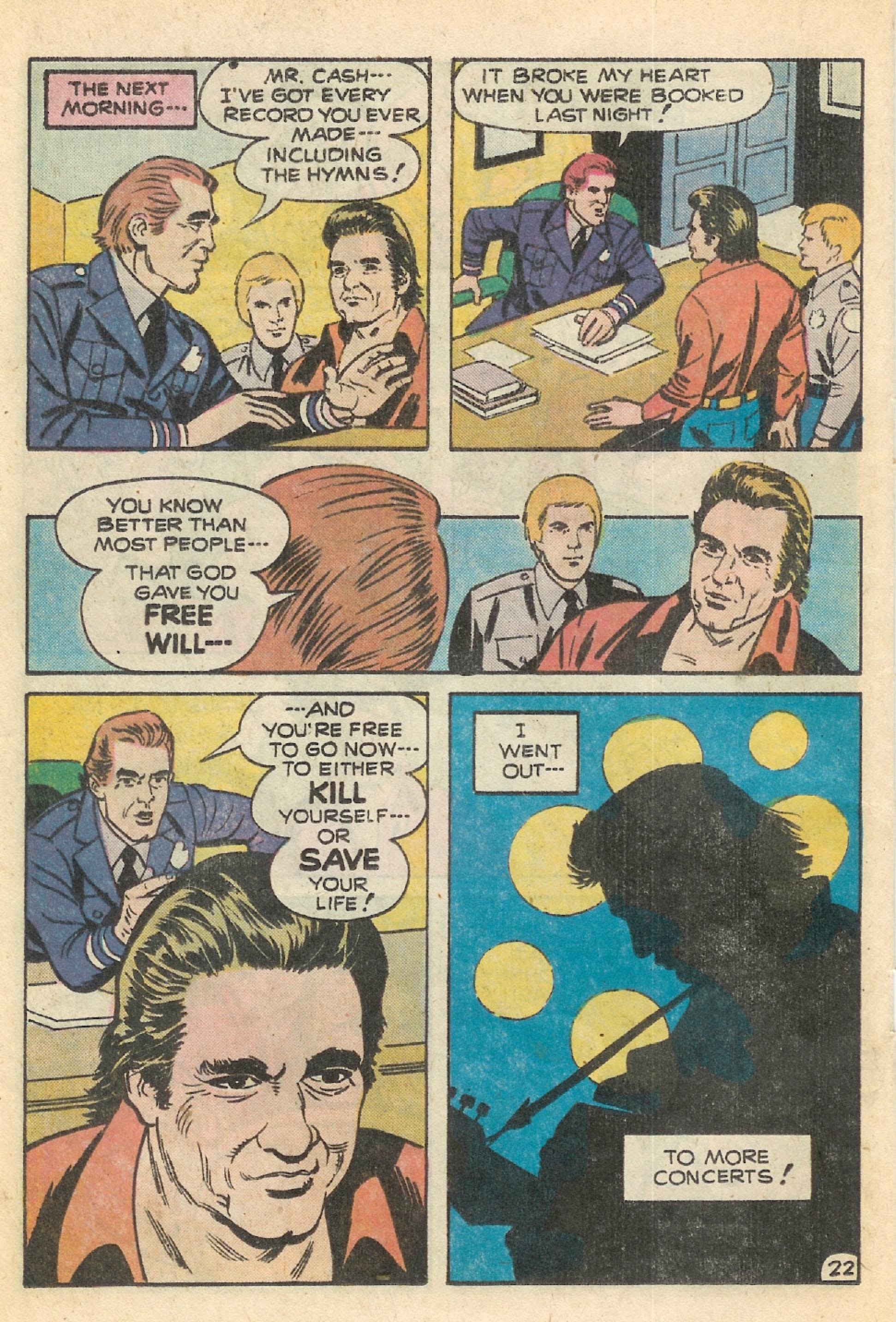 Read online Hello, I'm Johnny Cash comic -  Issue # Full - 24