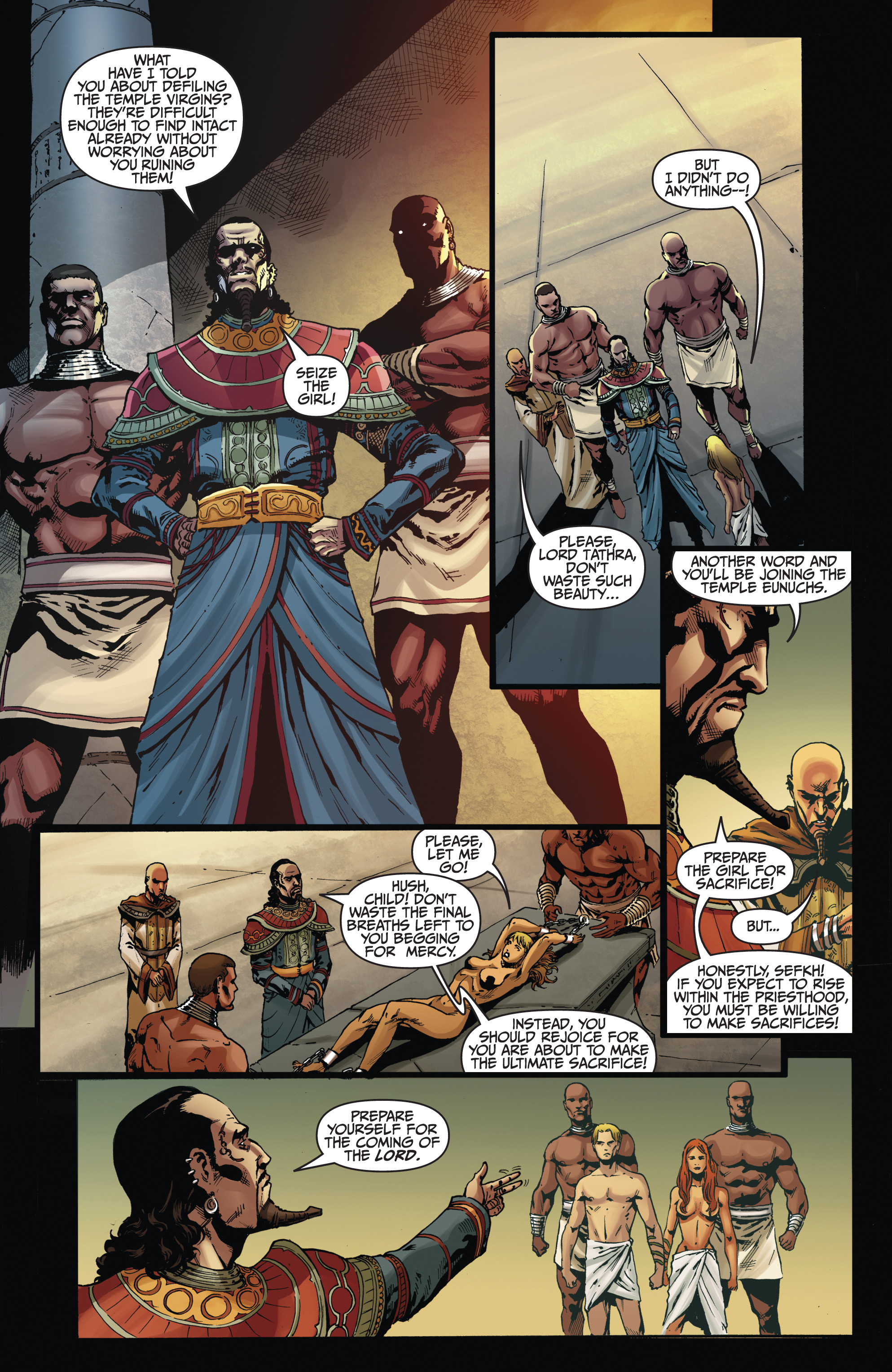 Read online Red Sonja: Vulture's Circle comic -  Issue # _TPB - 6