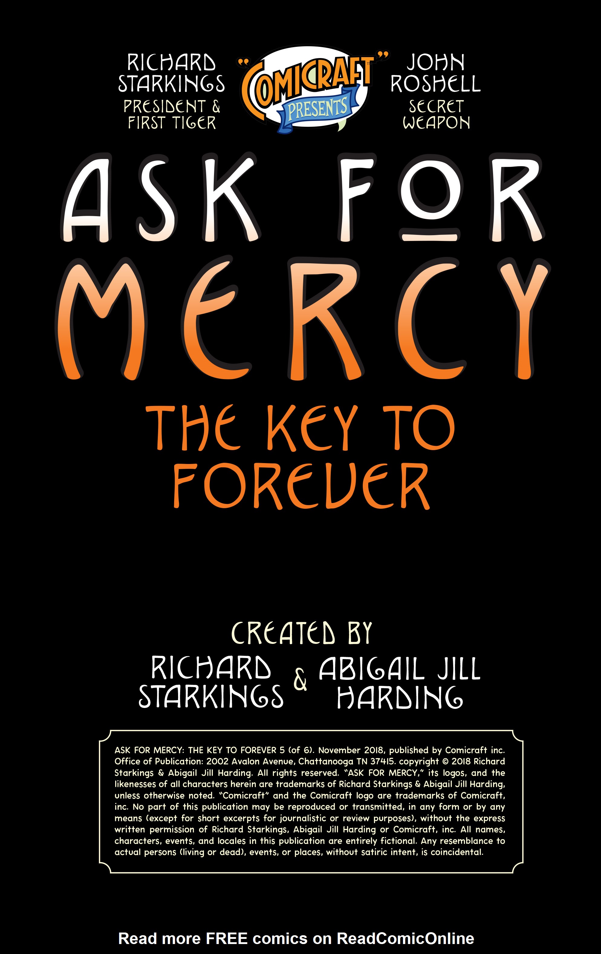 Read online Ask For Mercy: The Key To Forever comic -  Issue #5 - 2