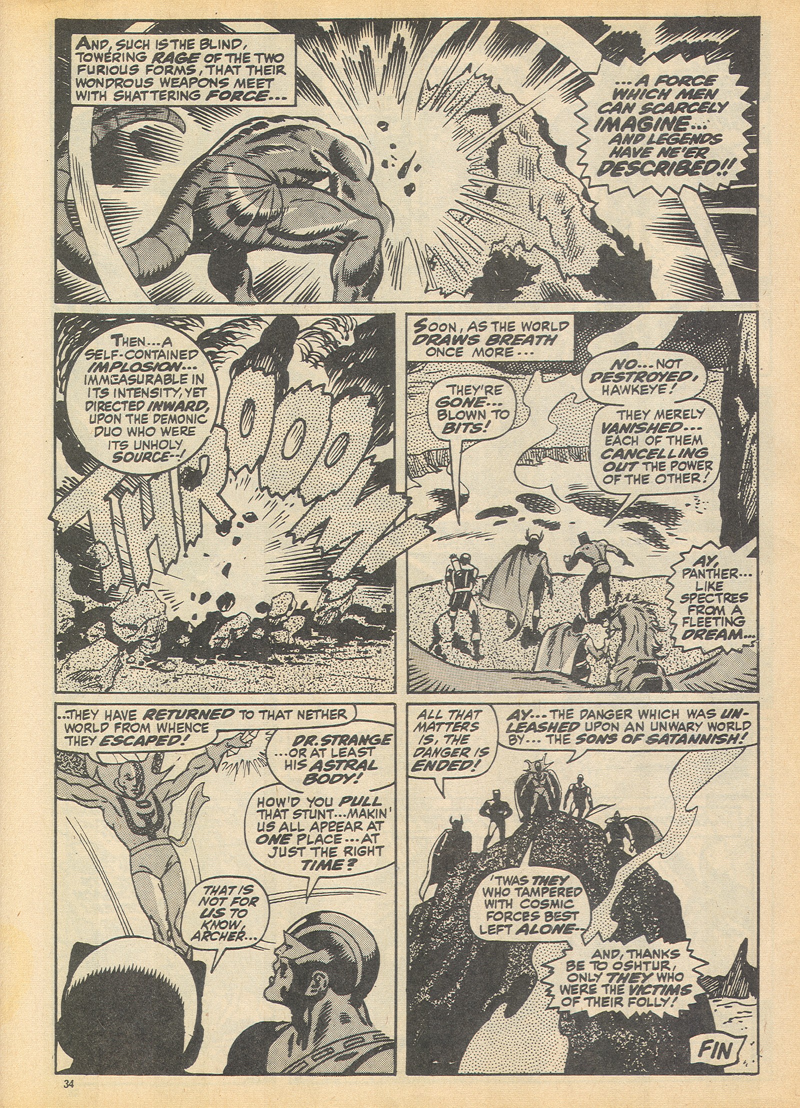 Read online The Avengers (1973) comic -  Issue #78 - 34