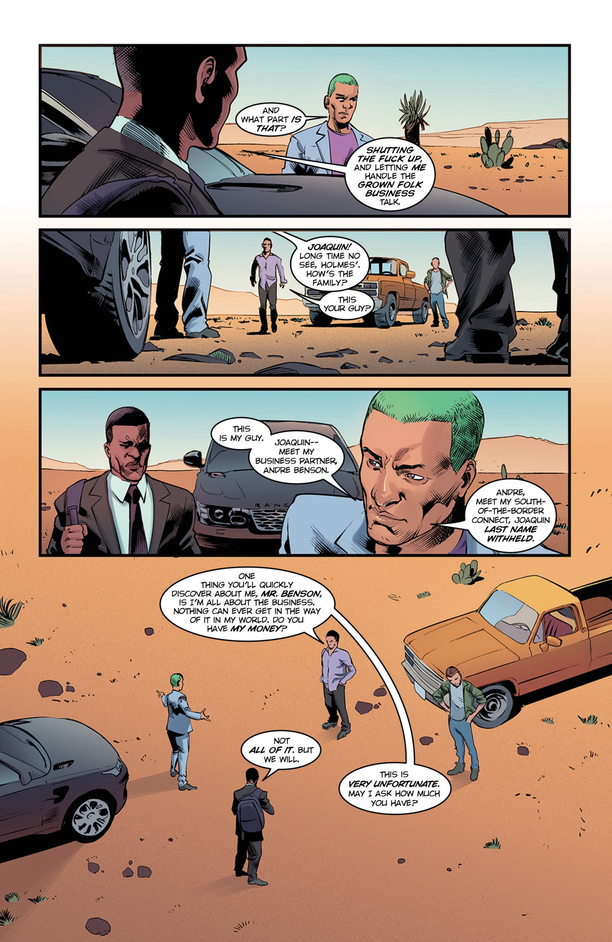 Read online Snatched comic -  Issue #4 - 14