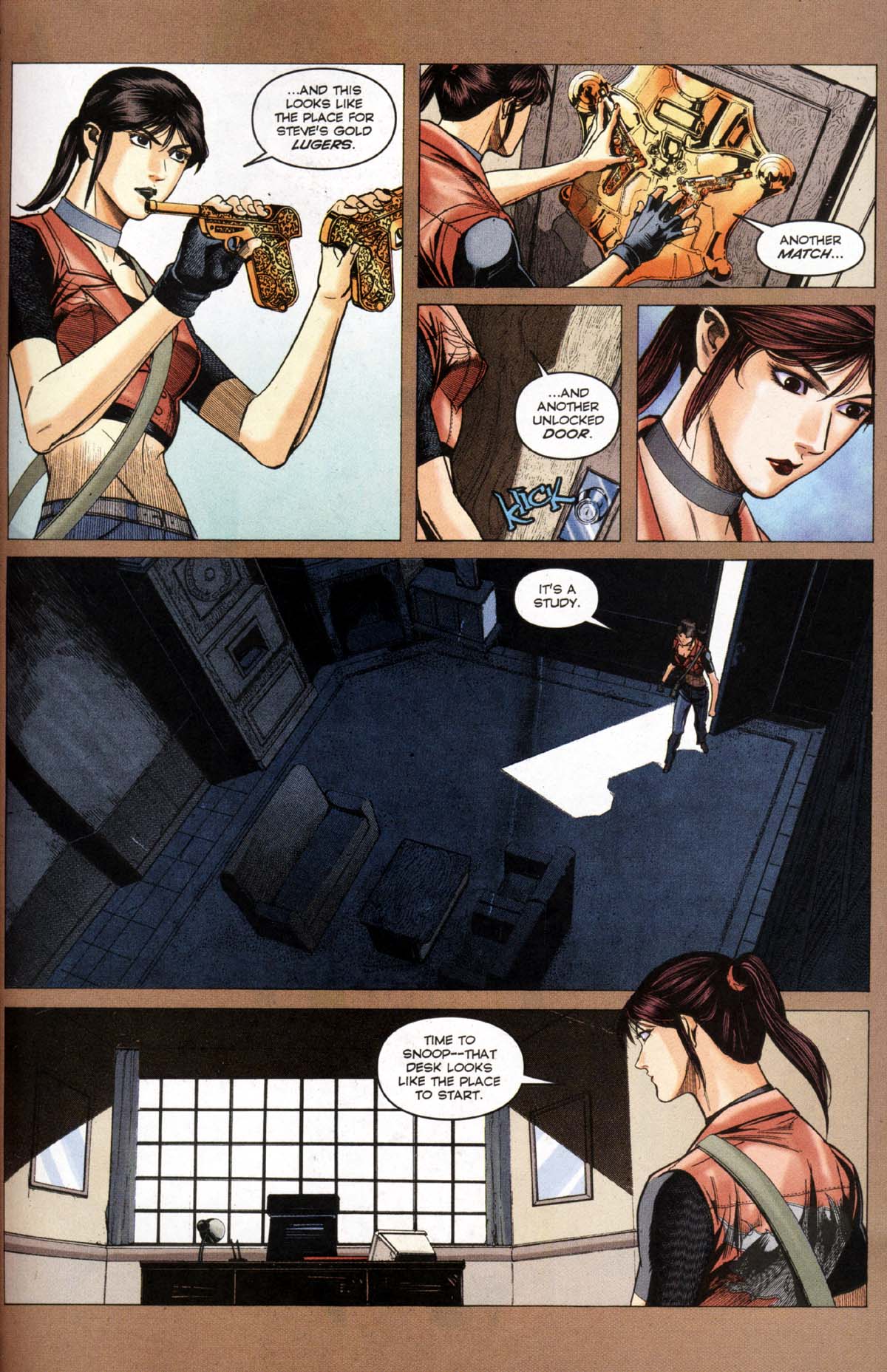 Read online Resident Evil Code: Veronica comic -  Issue #2 - 14