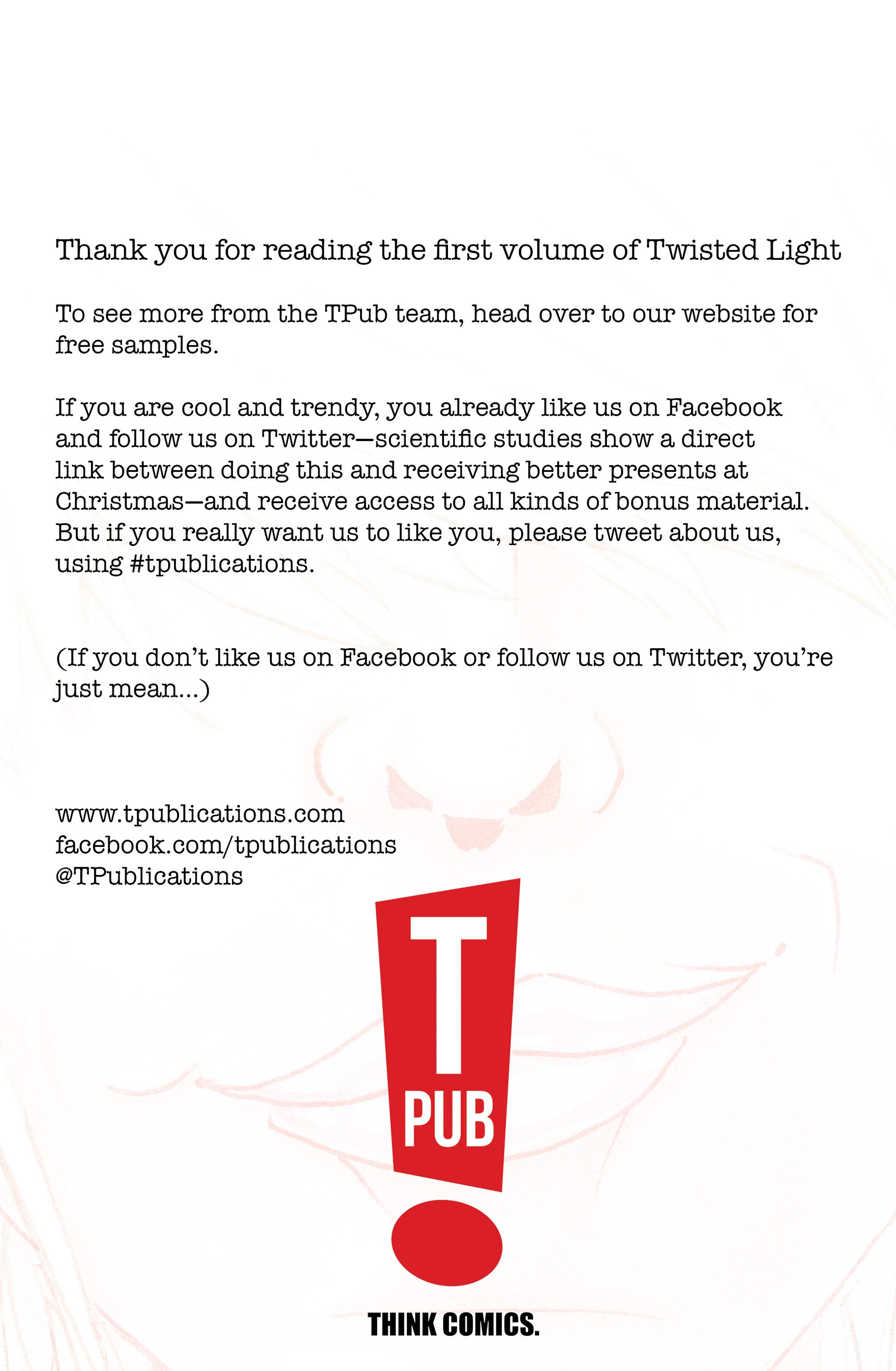 Read online Twisted Light comic -  Issue # TPB - 130