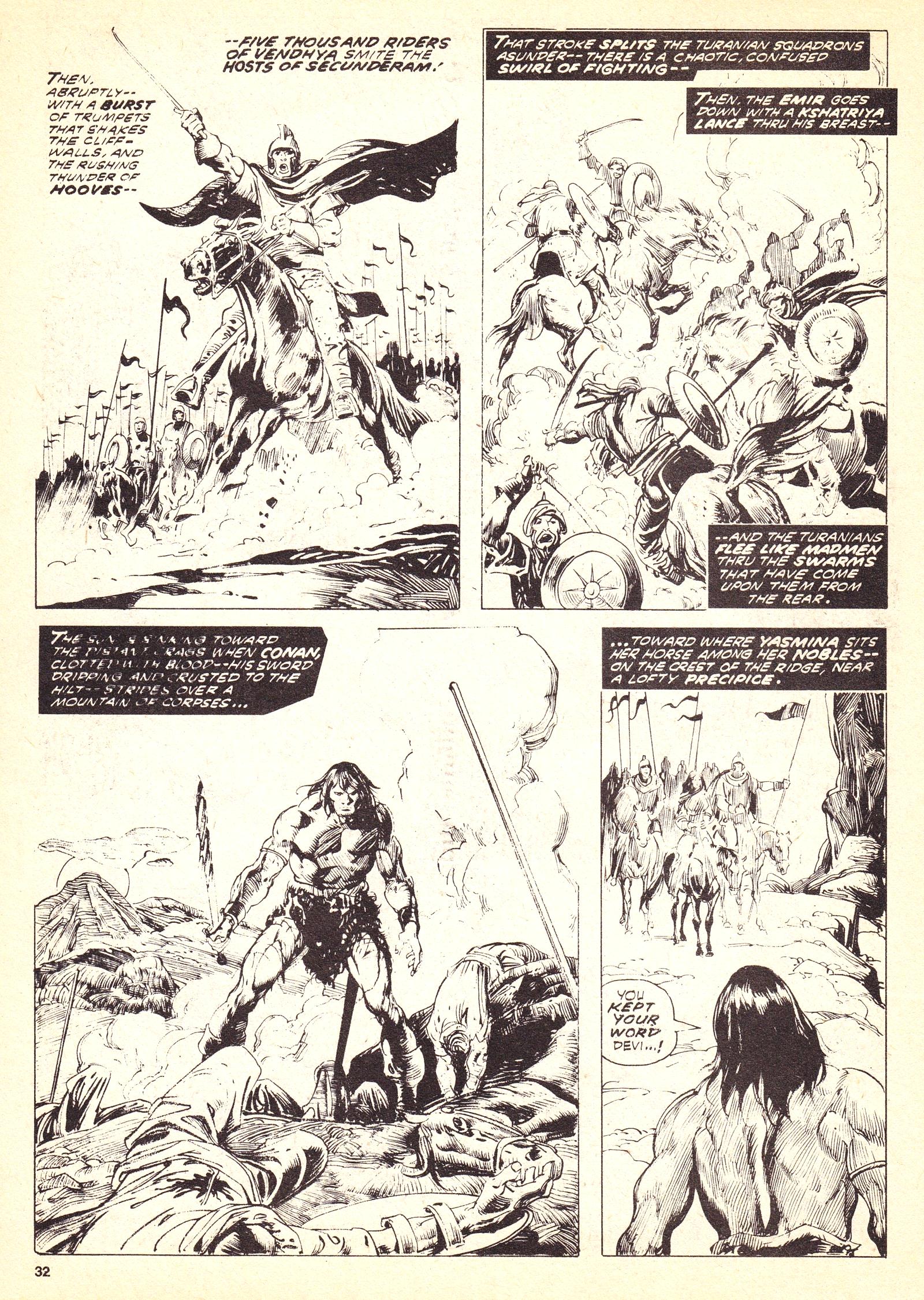 Read online The Savage Sword of Conan (1975) comic -  Issue #8 - 32