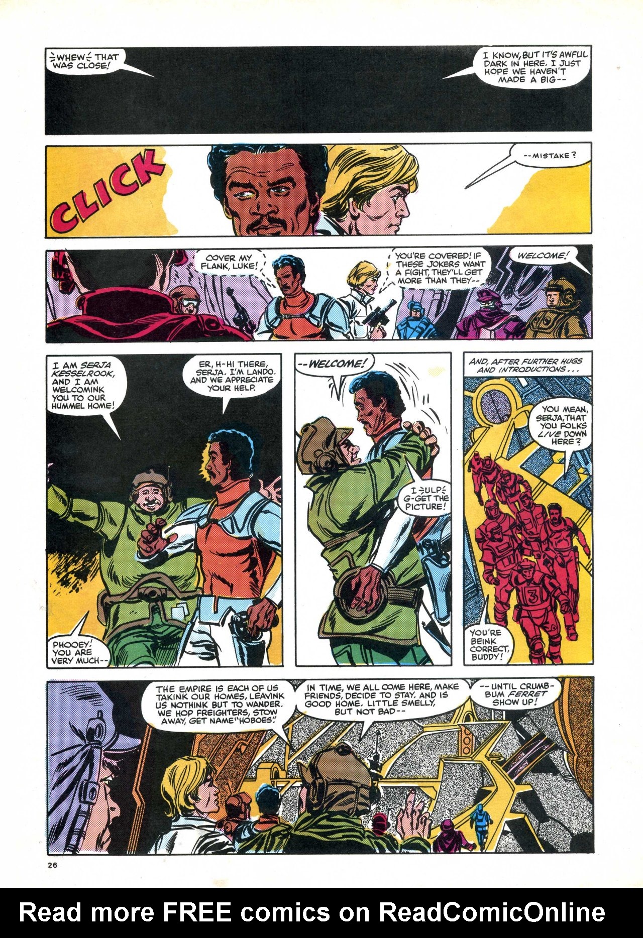 Read online Return of the Jedi comic -  Issue #106 - 26
