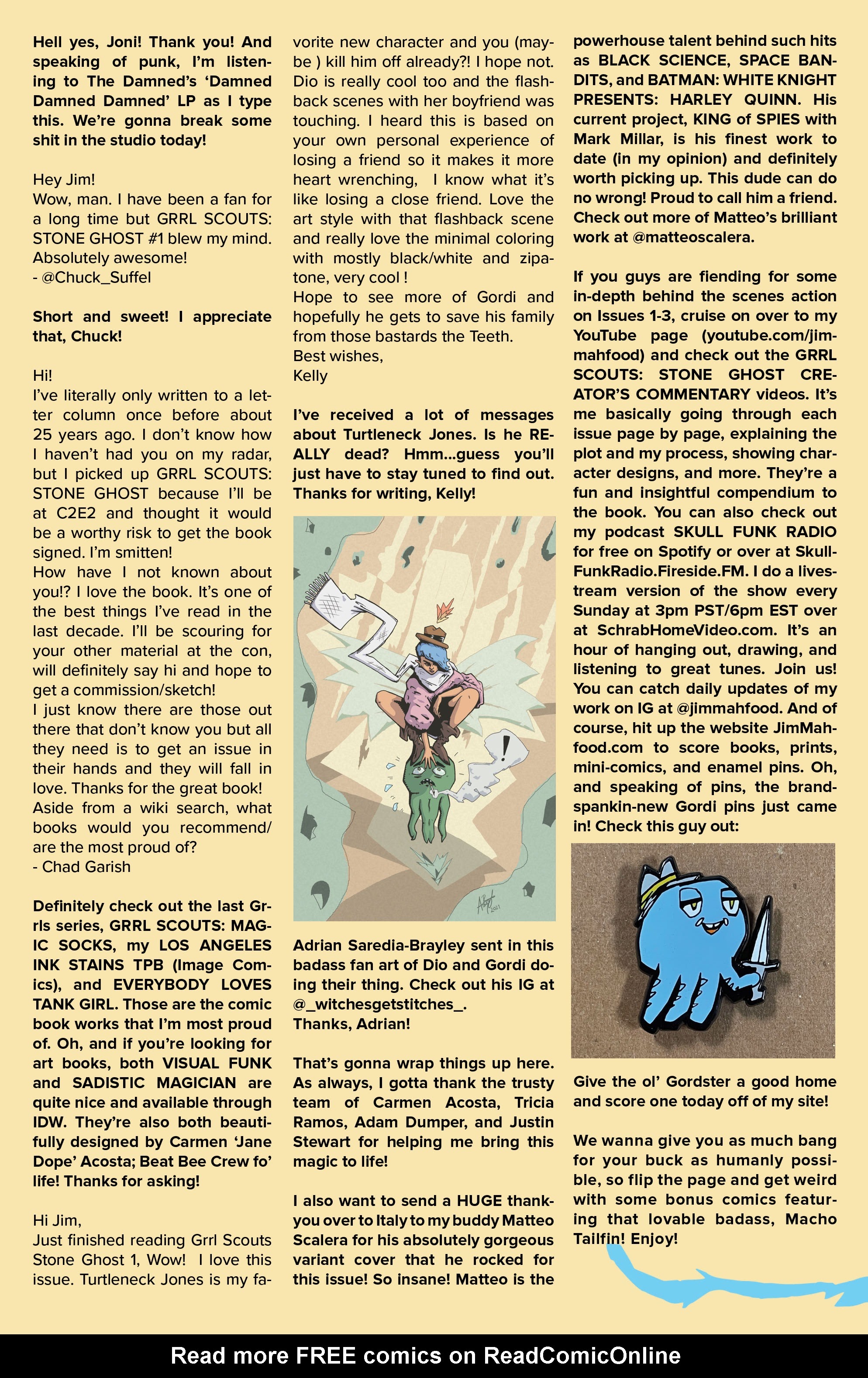Read online Grrl Scouts: Stone Ghost comic -  Issue #3 - 27