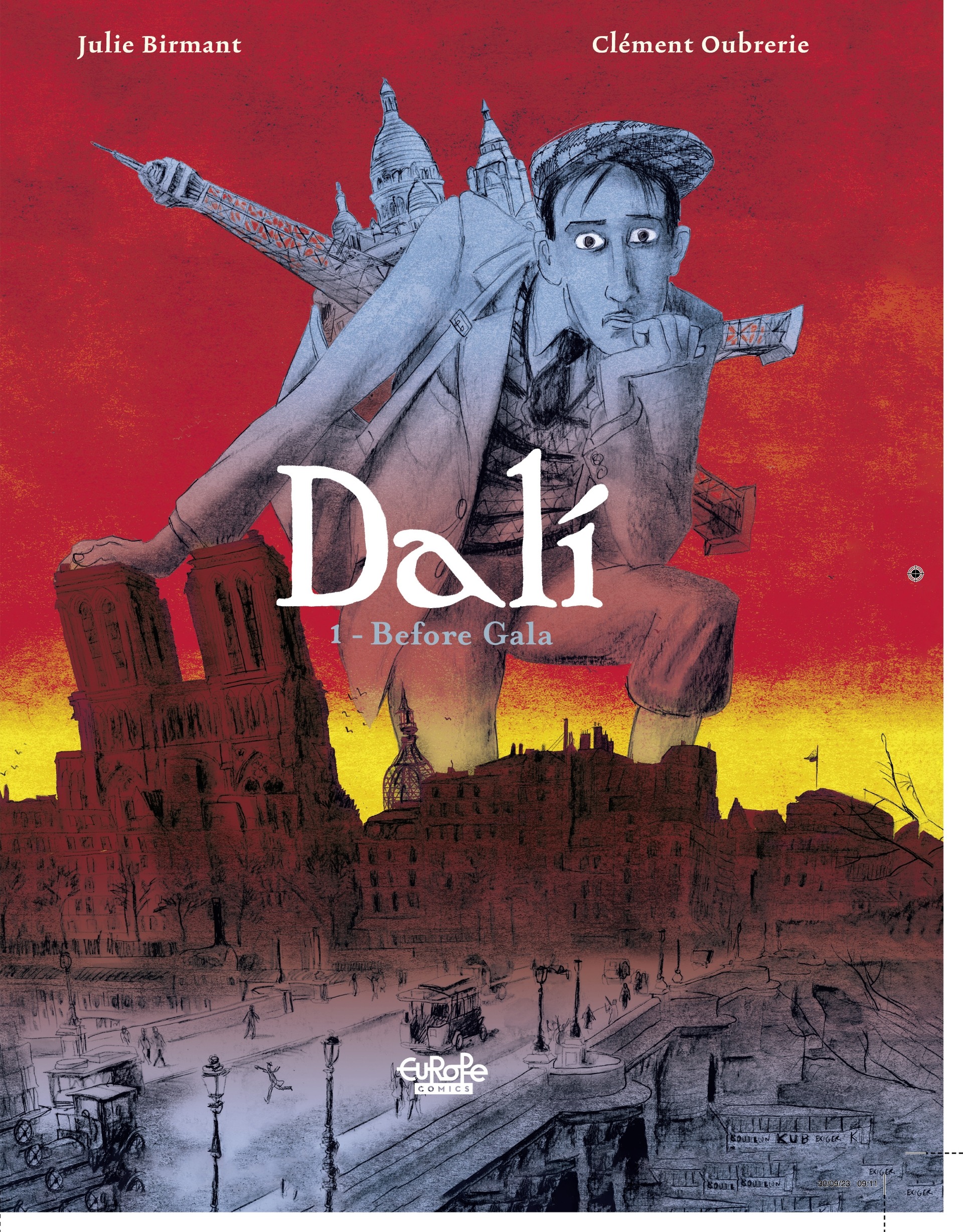 Read online Dalí: Before Gala comic -  Issue # TPB - 1