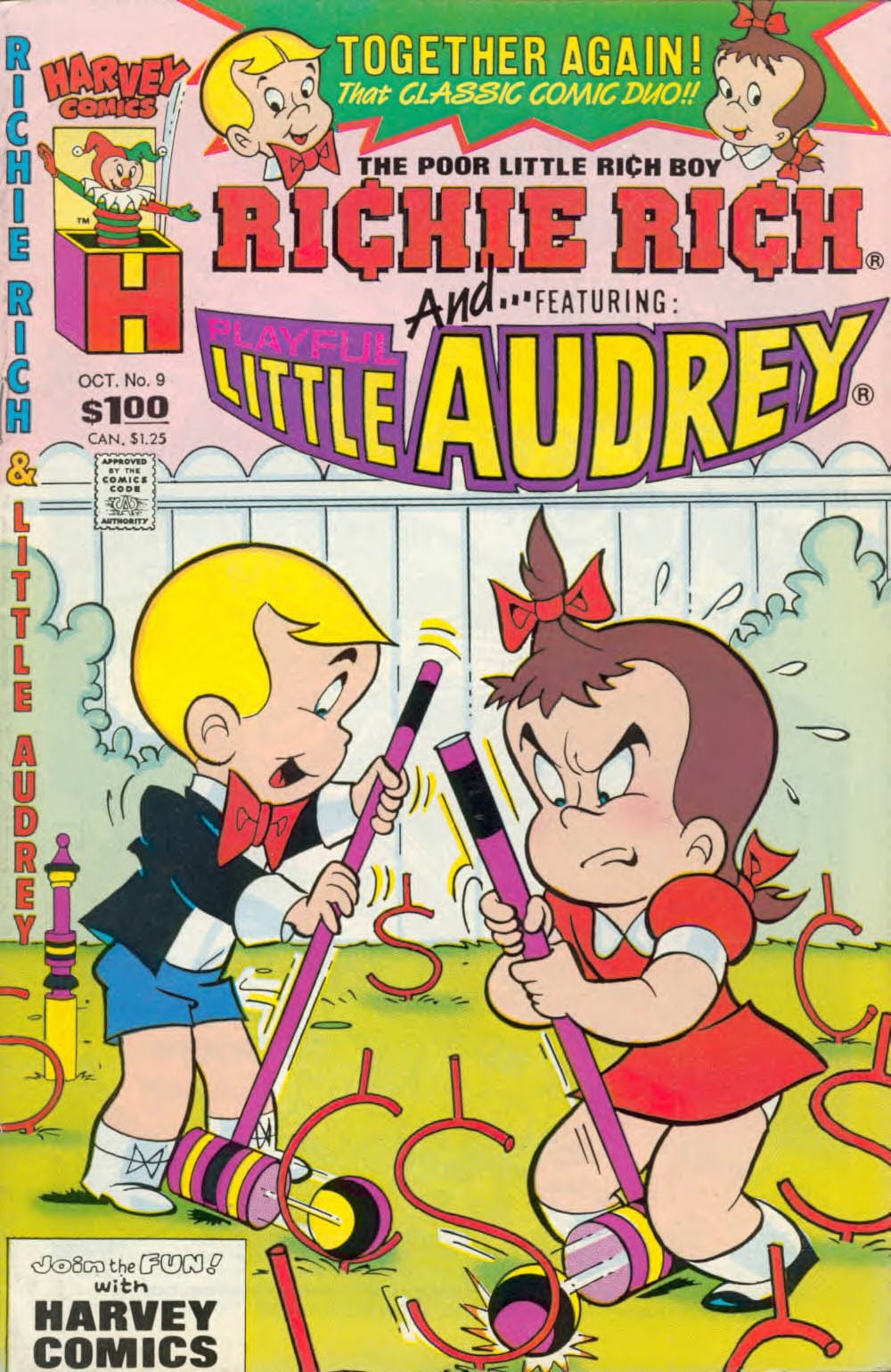 Read online Richie Rich And [...] comic -  Issue #9 - 1