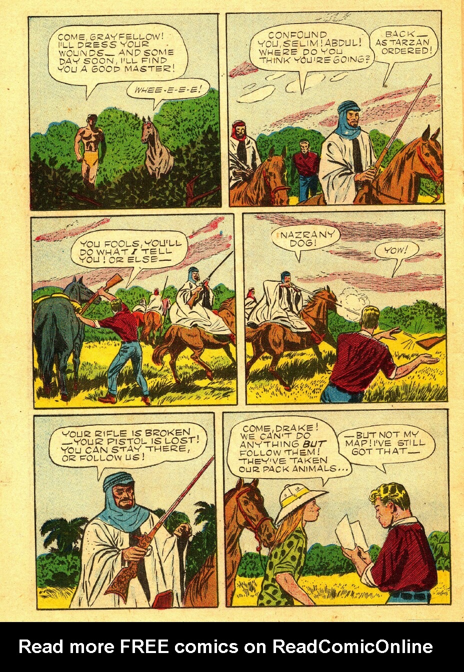 Read online Tarzan (1948) comic -  Issue #38 - 30