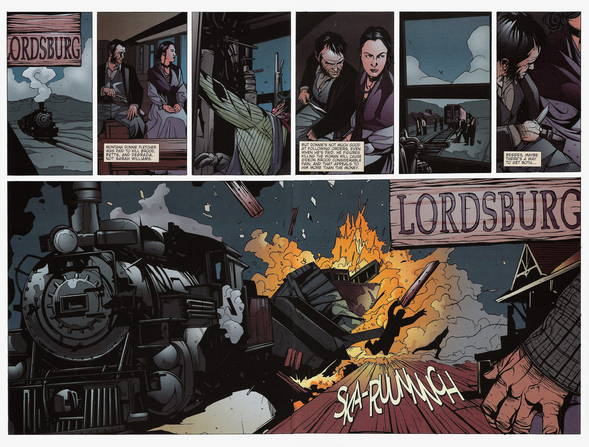 Read online Desperadoes: Banners of Gold comic -  Issue #5 - 14