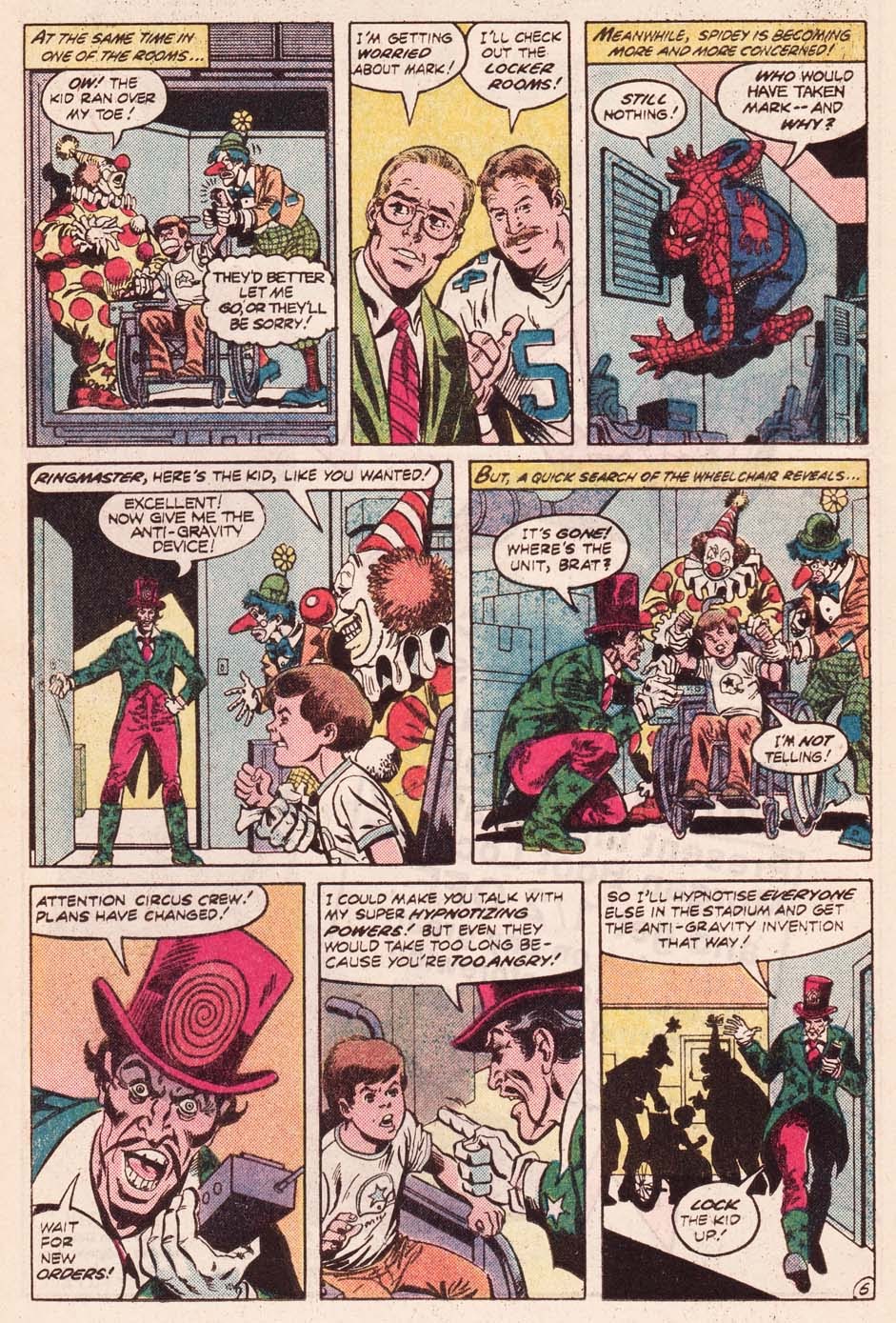 Read online Spider-Man and the Dallas Cowboys: "Danger in Dallas" comic -  Issue # Full - 7