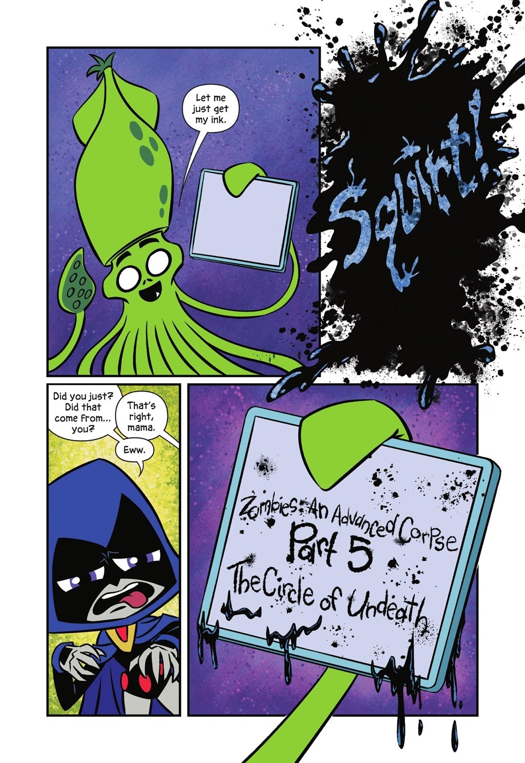 Read online Teen Titans Go! Undead?! comic -  Issue # TPB (Part 2) - 27
