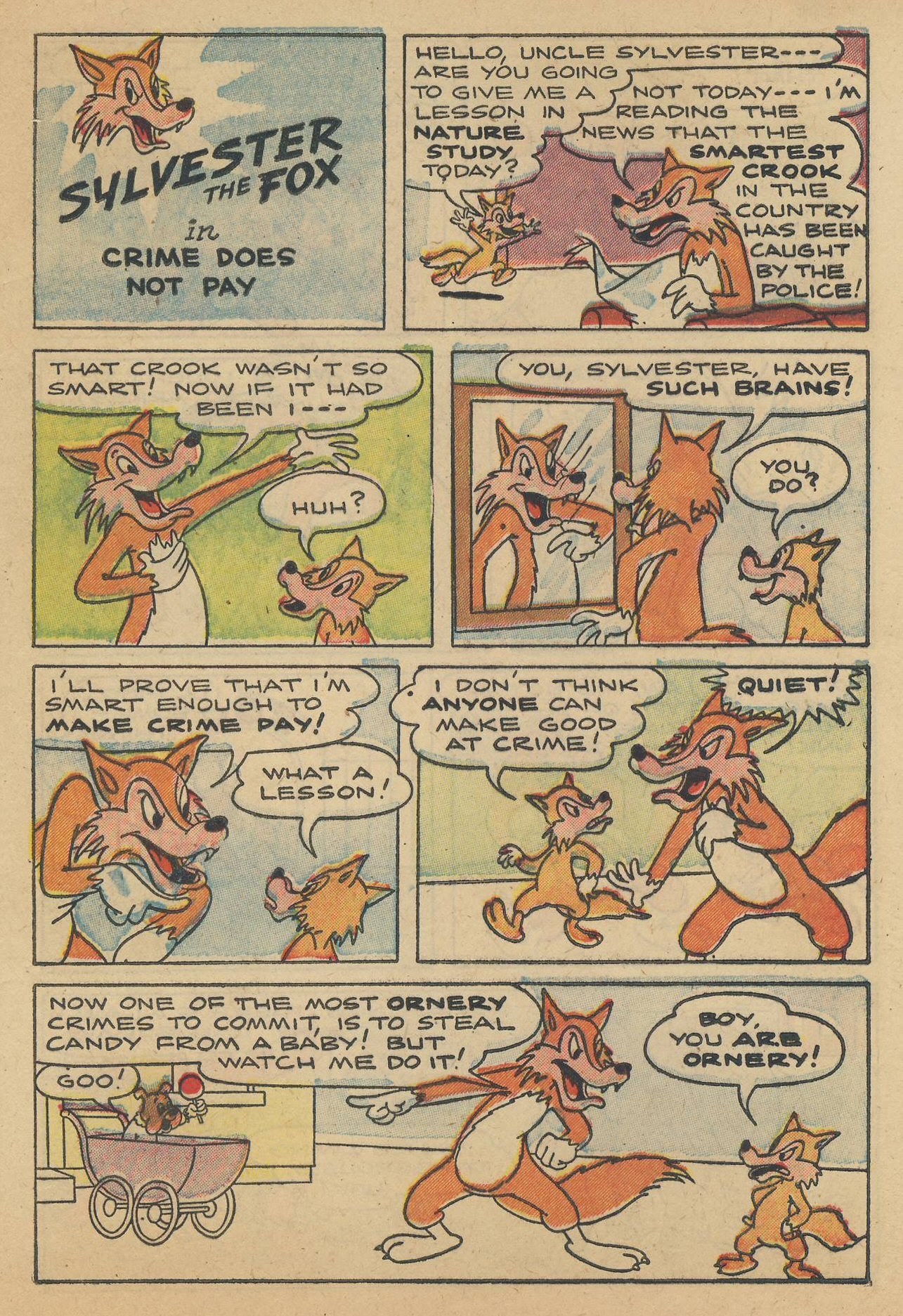 Read online Paul Terry's Mighty Mouse Comics comic -  Issue #45 - 53