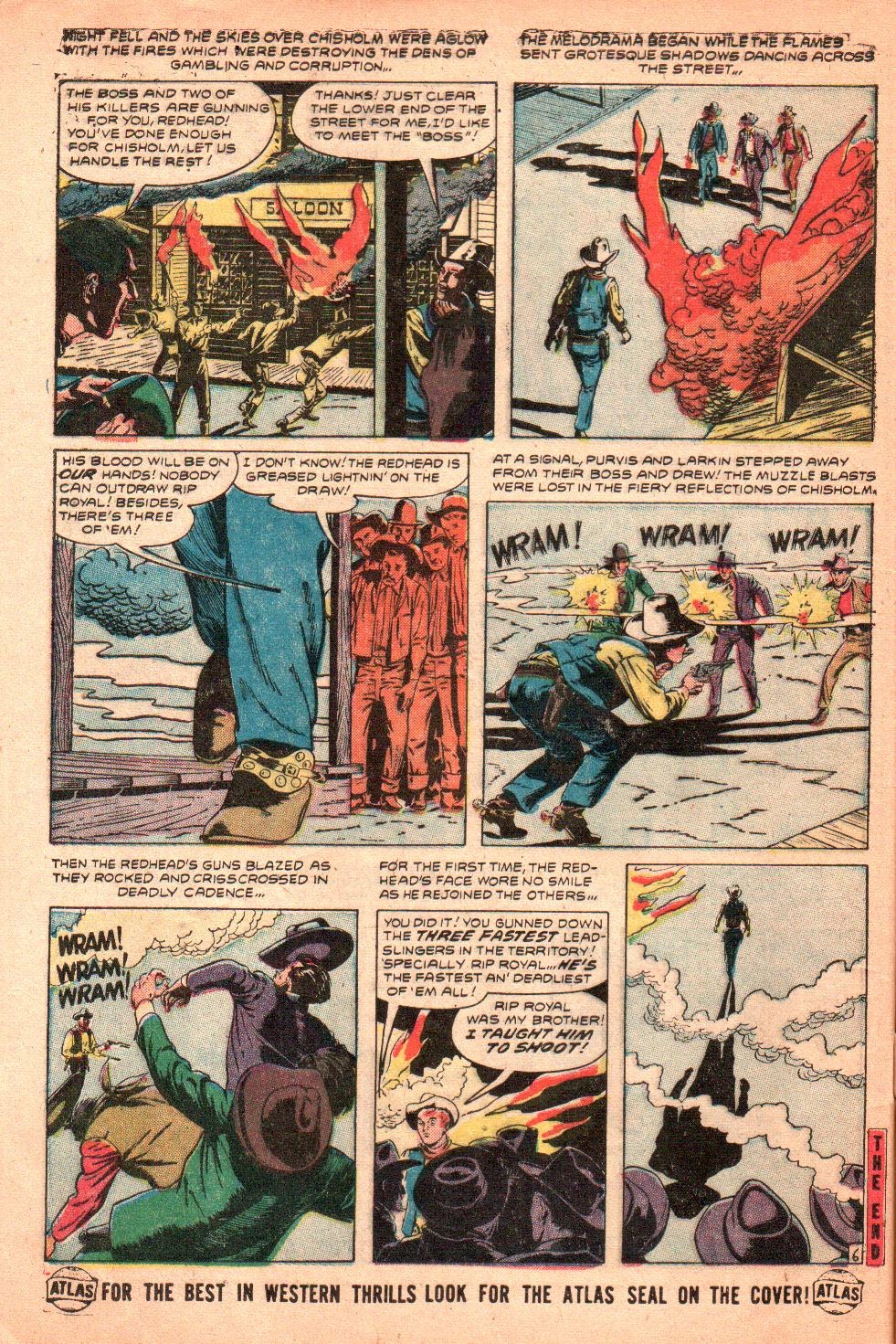 Read online Outlaw Fighters comic -  Issue #3 - 32