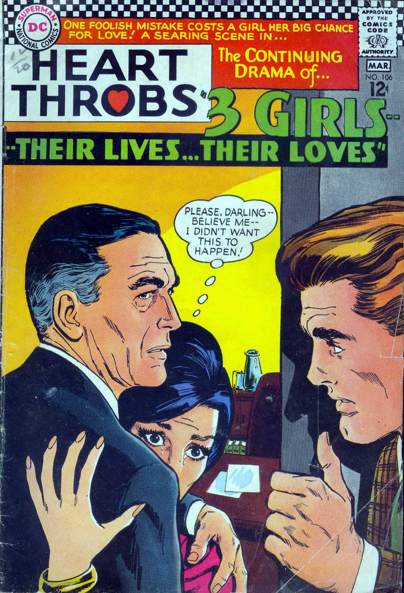 Read online Heart Throbs comic -  Issue #106 - 1