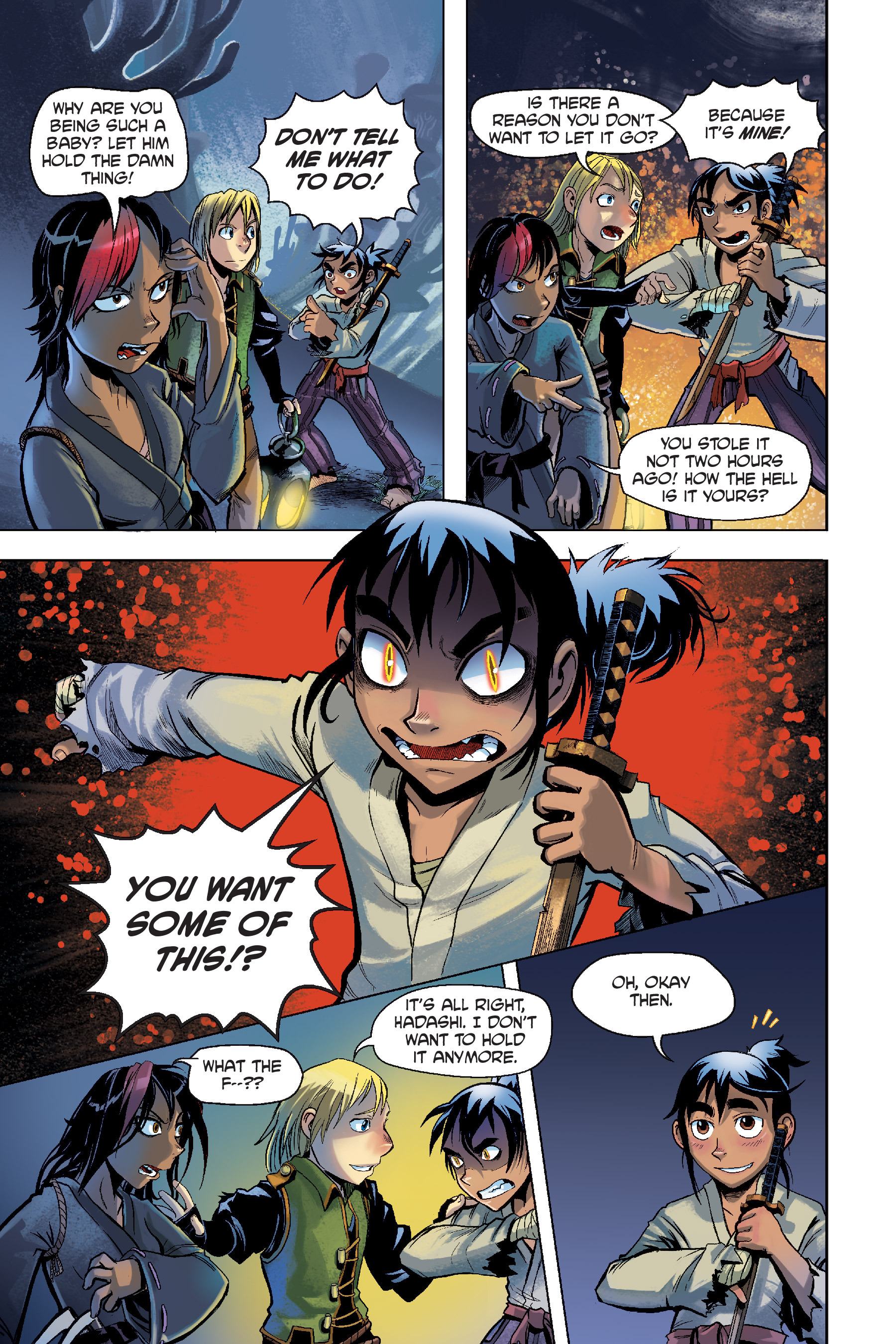 Read online Orphan Blade comic -  Issue #3 - 5