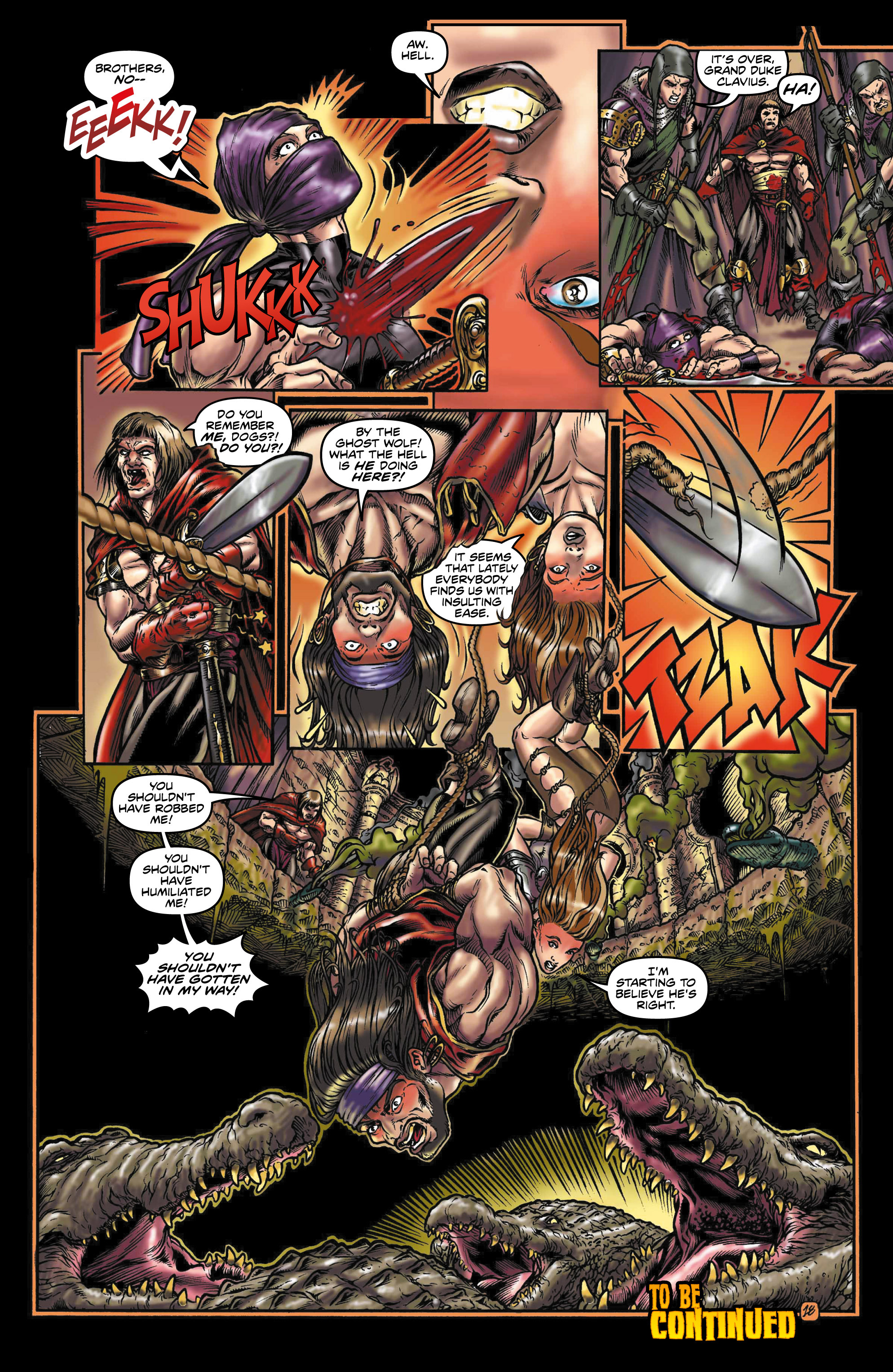 Read online Rogues!: The Burning Heart comic -  Issue #1 - 20