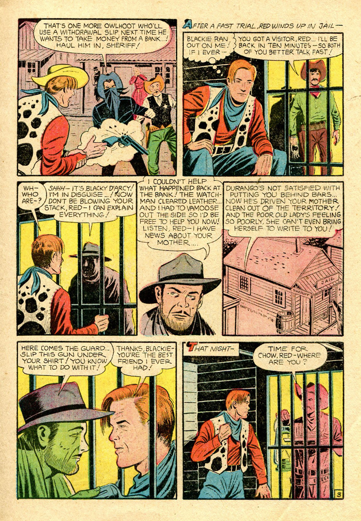 Read online Charles Starrett as The Durango Kid comic -  Issue #38 - 5