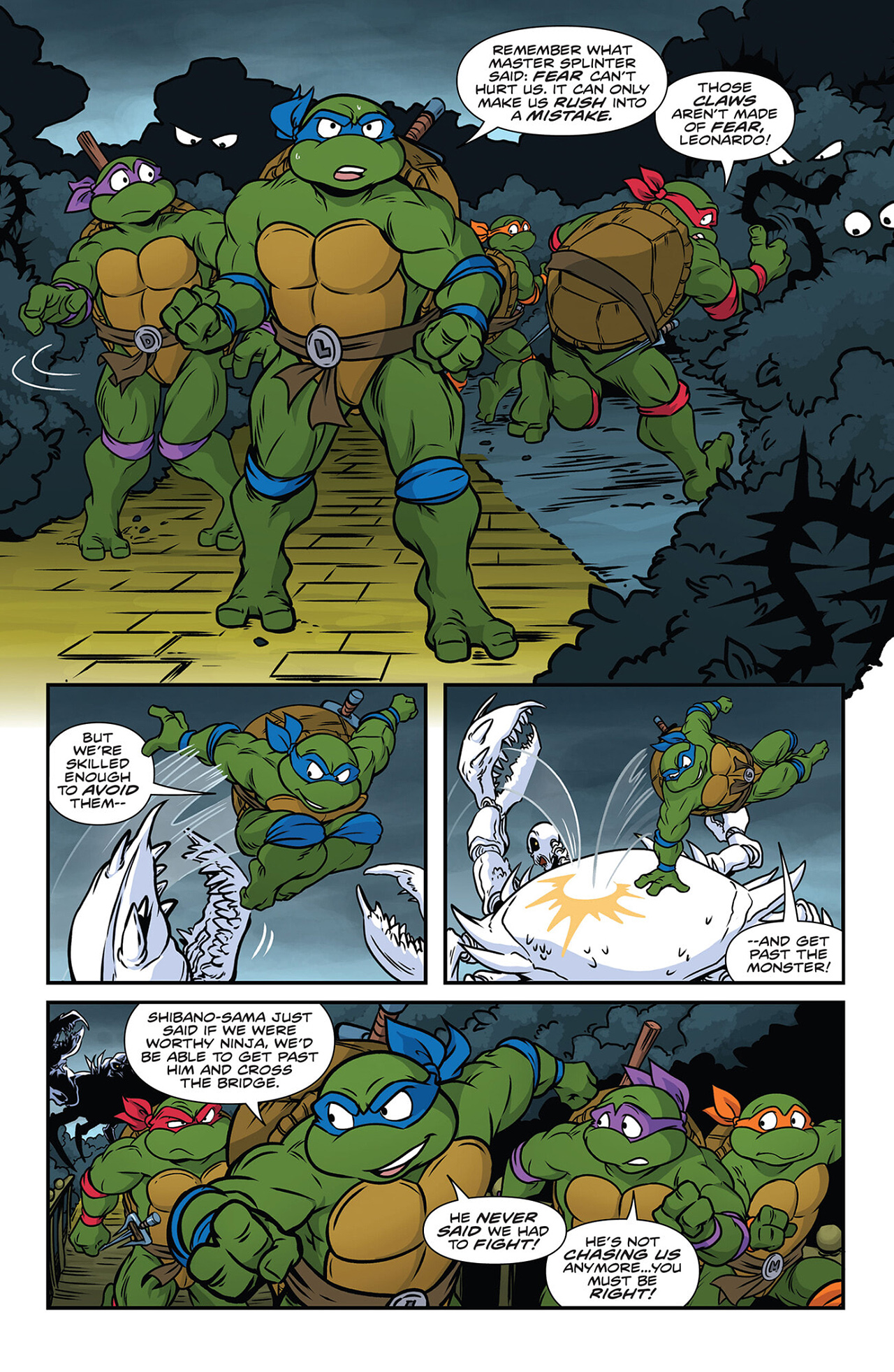 Read online Teenage Mutant Ninja Turtles: Saturday Morning Adventures – Halloween Special comic -  Issue # Full - 17