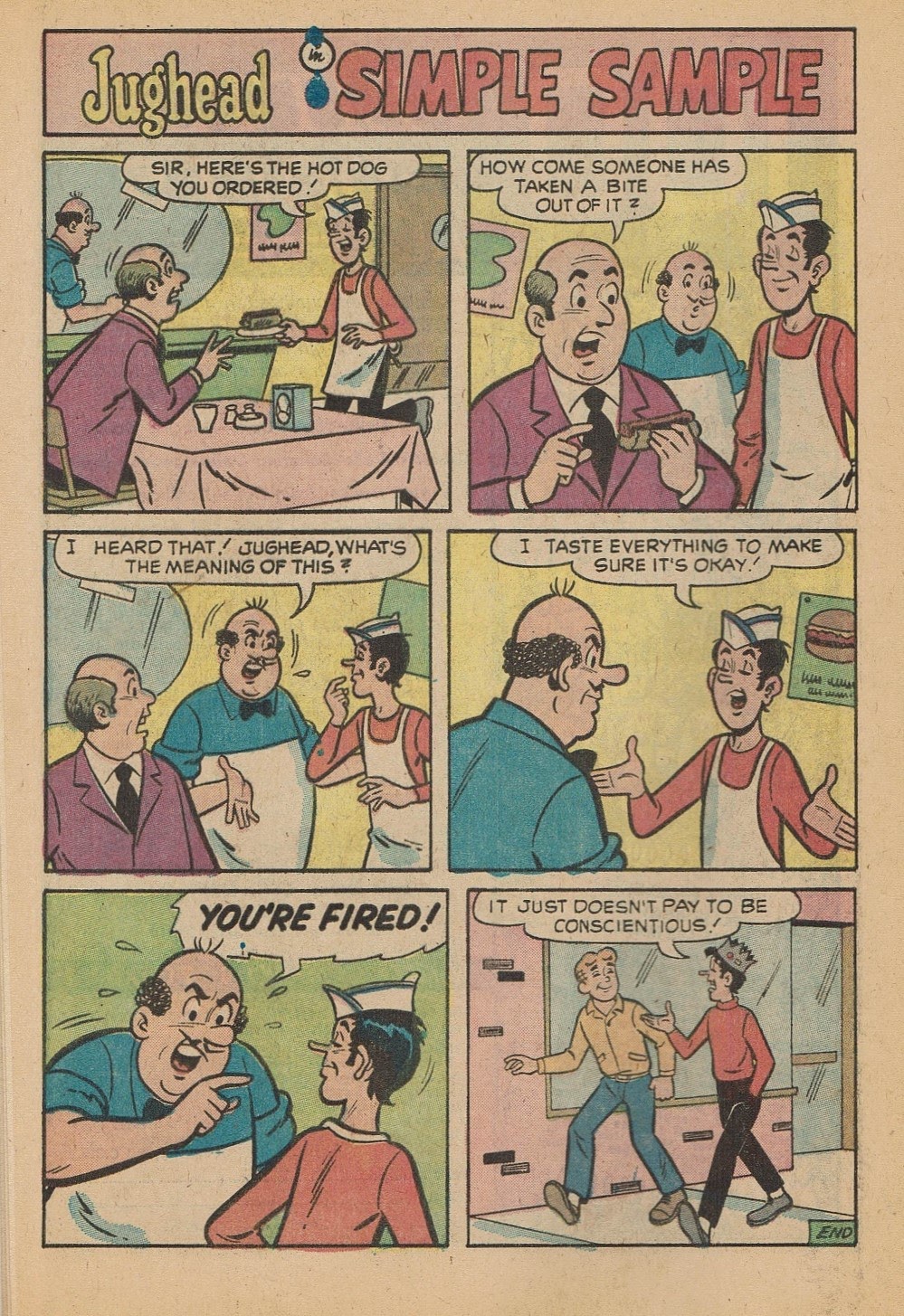 Read online Jughead's Jokes comic -  Issue #33 - 20