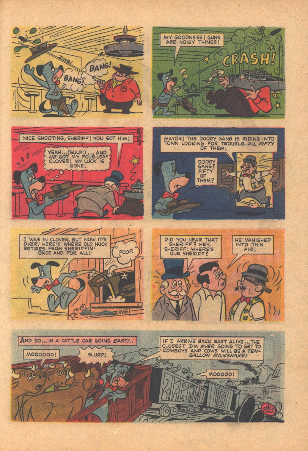 Read online Huckleberry Hound (1960) comic -  Issue #19 - 41