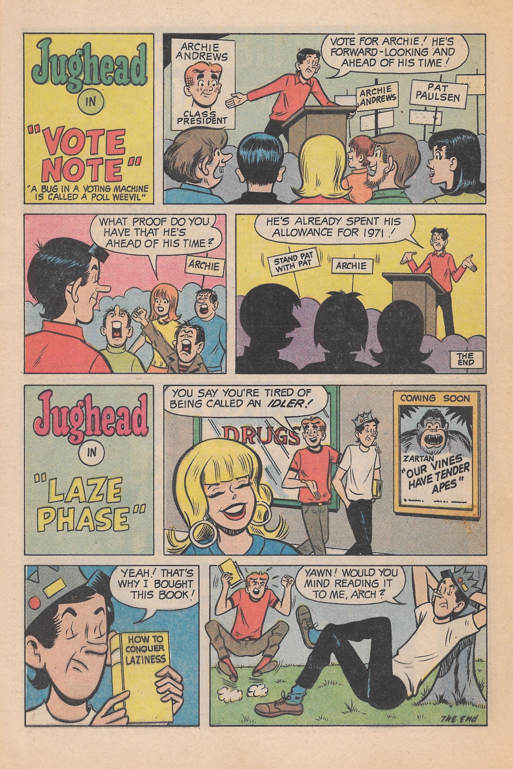 Read online Jughead's Jokes comic -  Issue #23 - 20