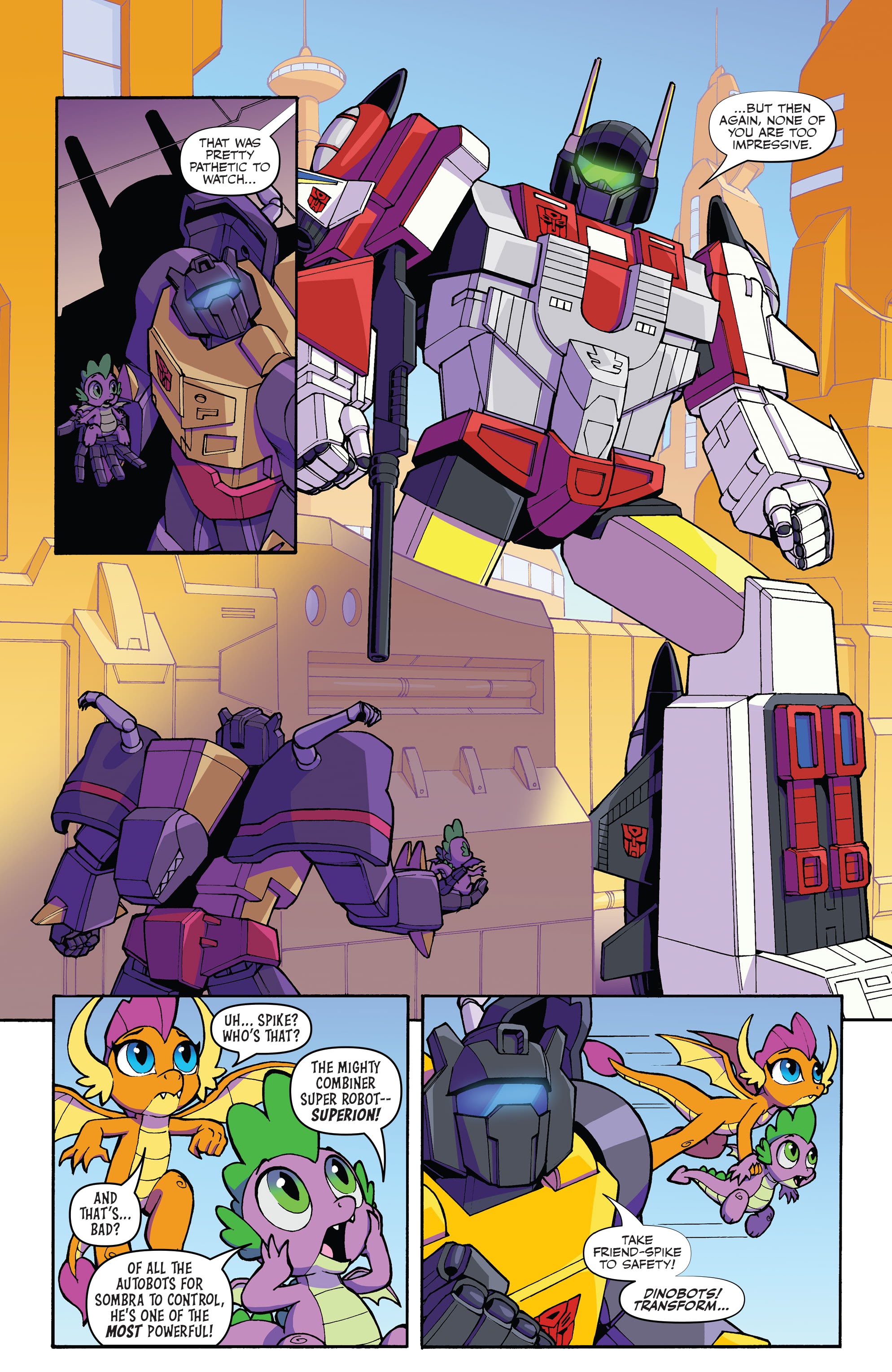 Read online My Little Pony/Transformers II comic -  Issue #4 - 8