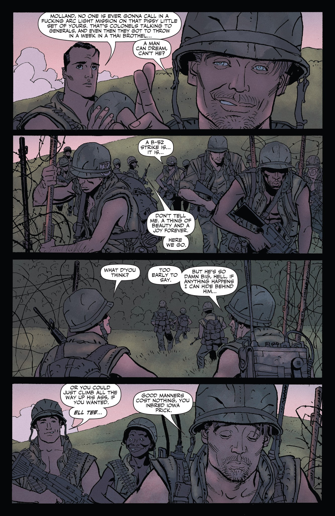 Read online Punisher MAX: The Platoon comic -  Issue #1 - 12
