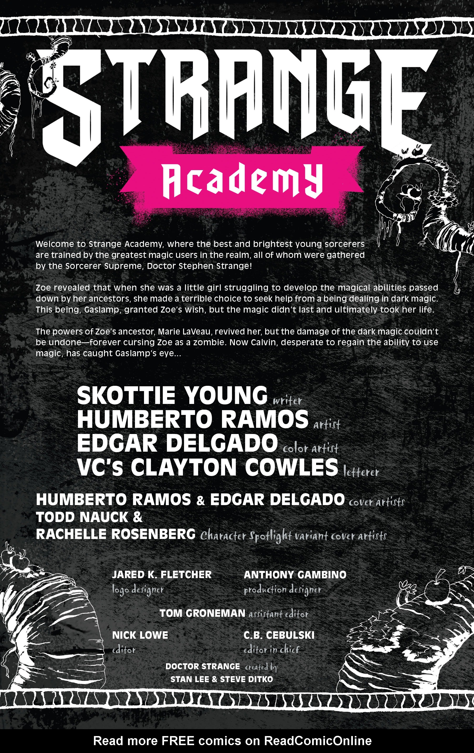 Read online Strange Academy comic -  Issue #14 - 2