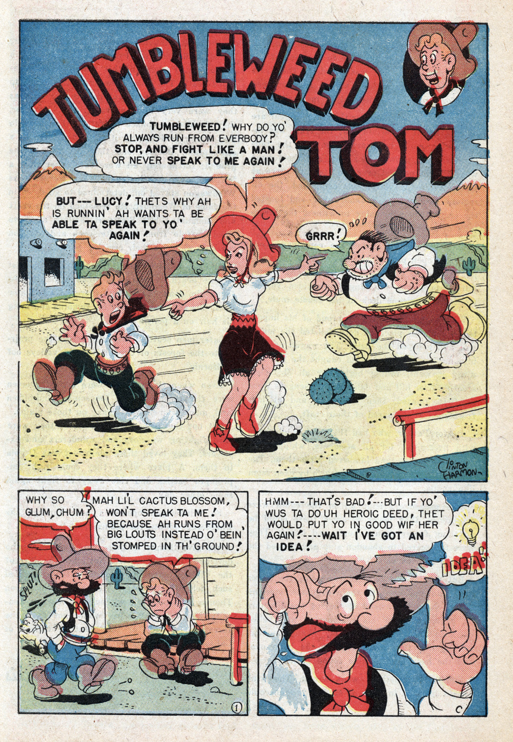 Read online Cowboy Western Comics (1948) comic -  Issue #20 - 27