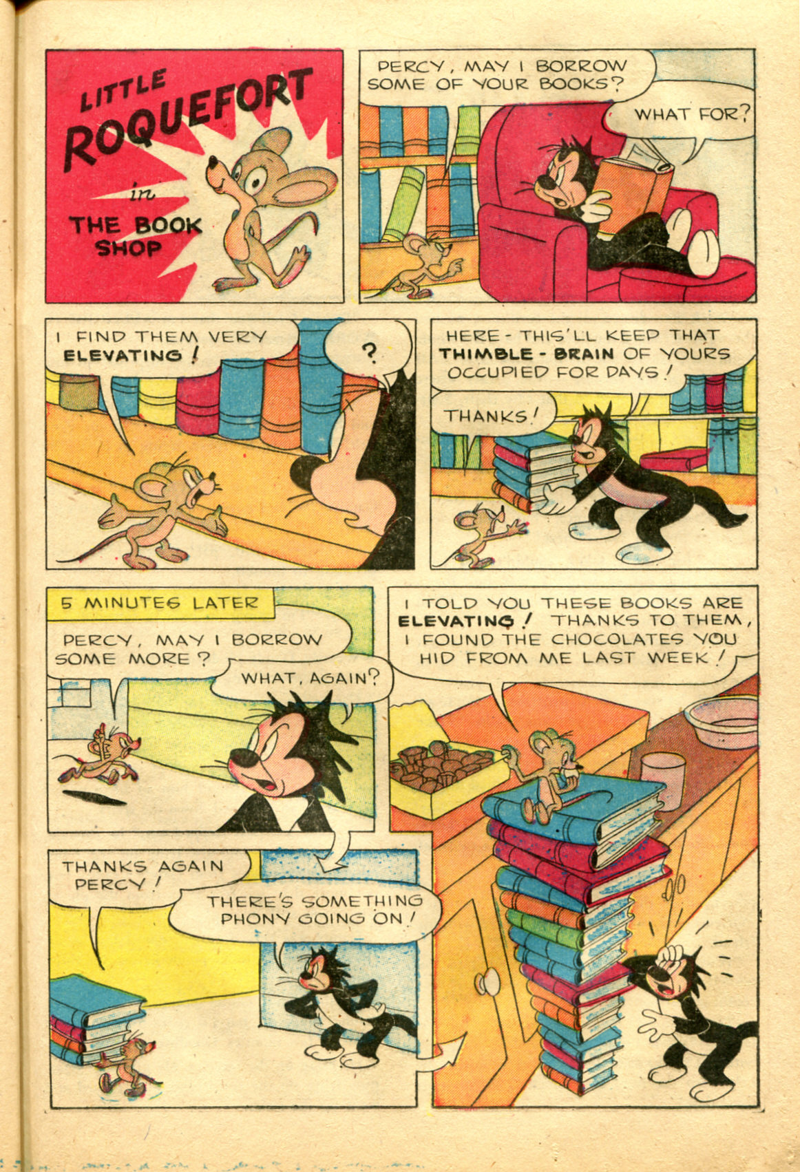 Read online Paul Terry's Mighty Mouse Comics comic -  Issue #43 - 73