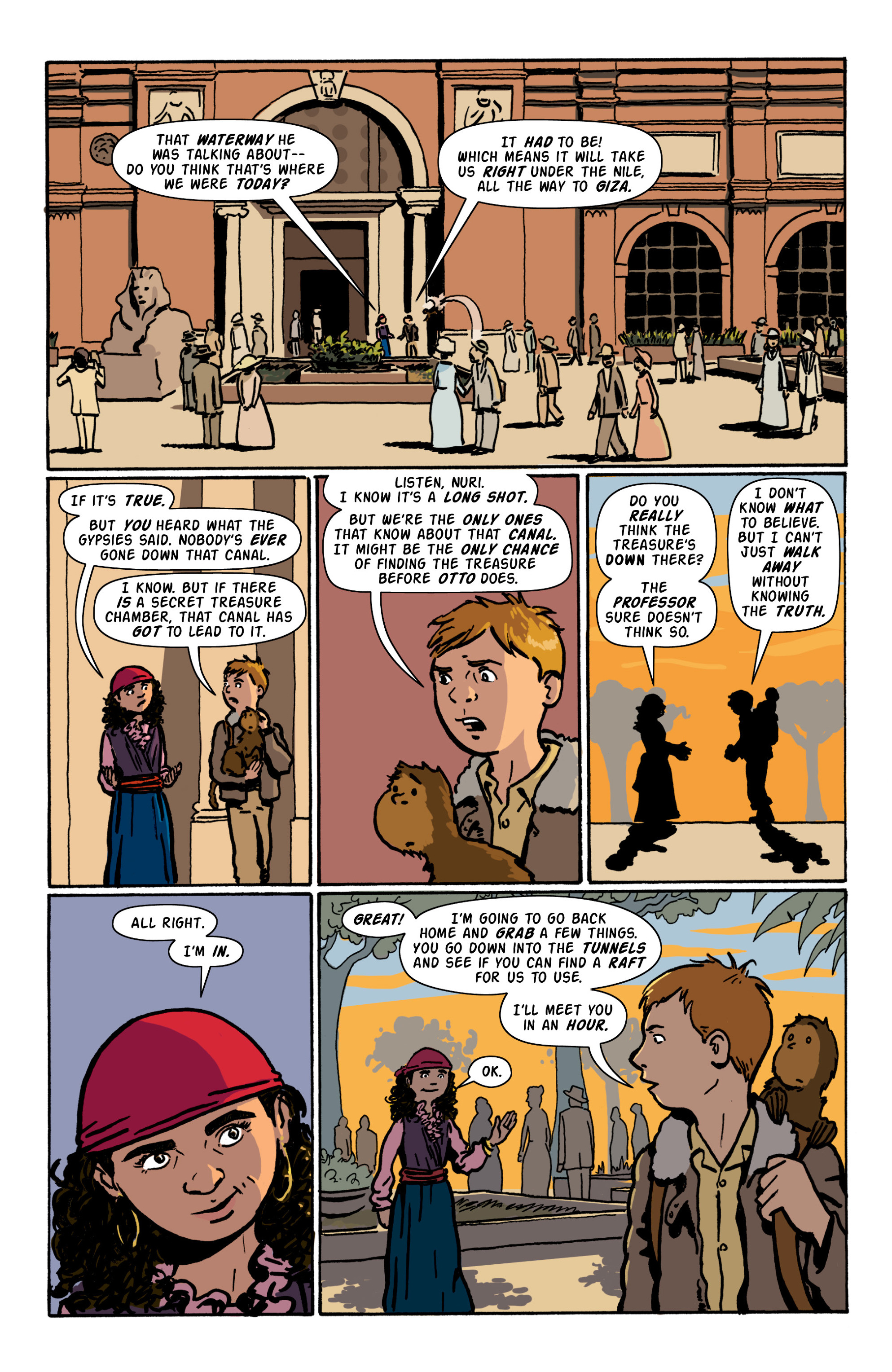 Read online Rocket Robinson and the Pharaoh's Fortune comic -  Issue # TPB (Part 2) - 80