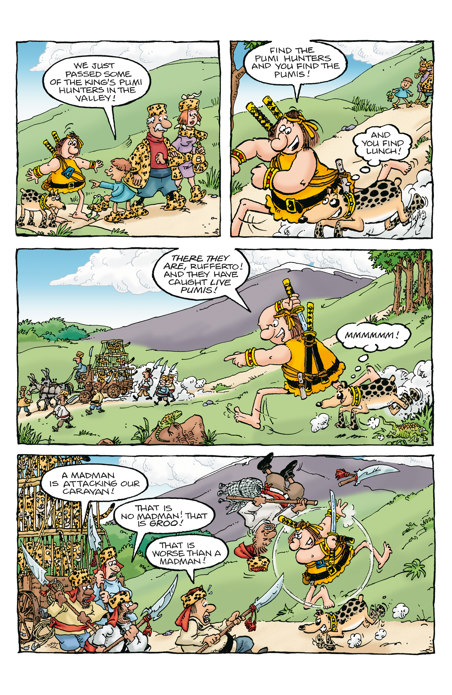 Read online Groo: In the Wild comic -  Issue #4 - 7