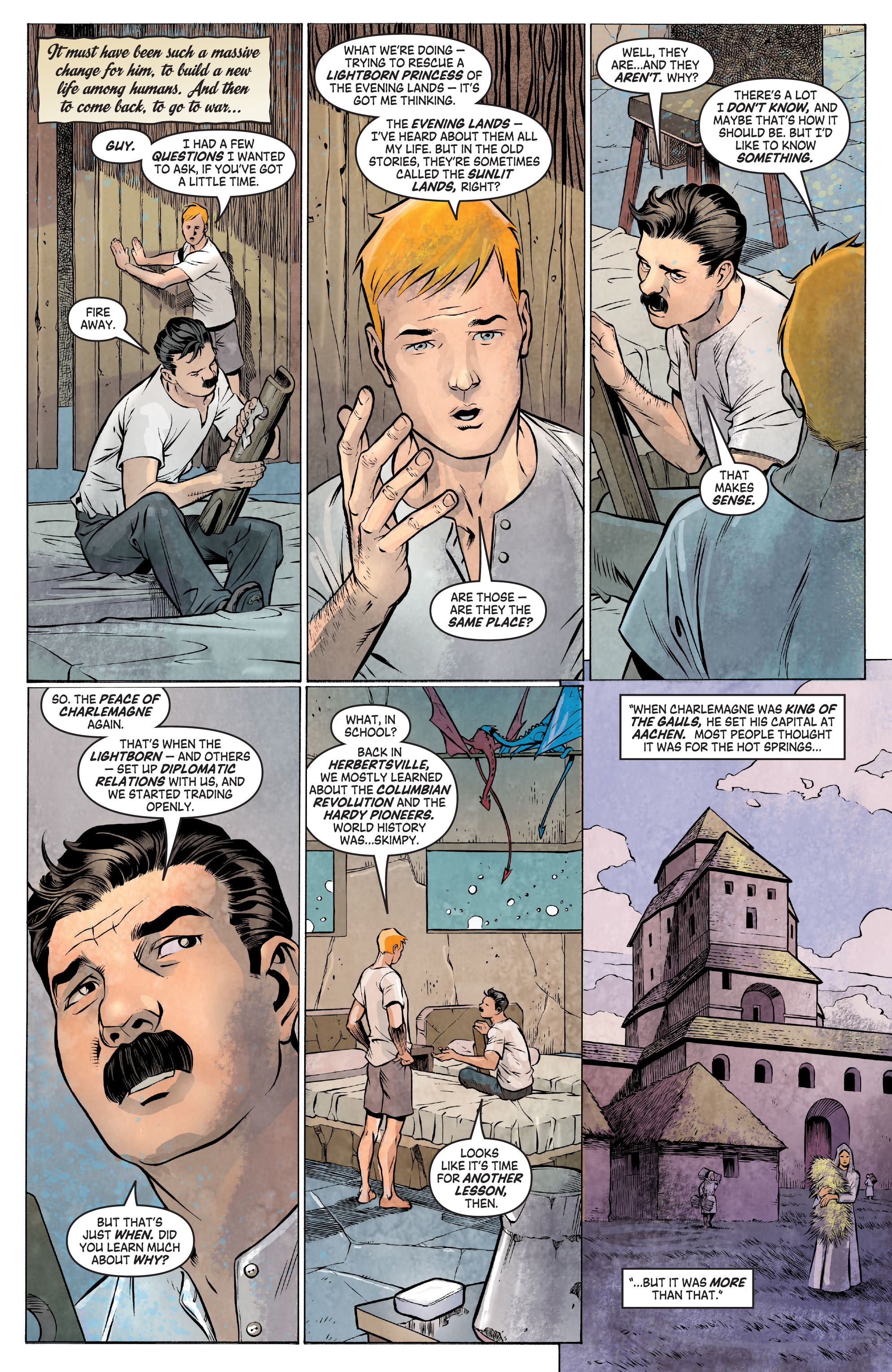 Read online Arrowsmith: Behind Enemy Lines comic -  Issue #5 - 10