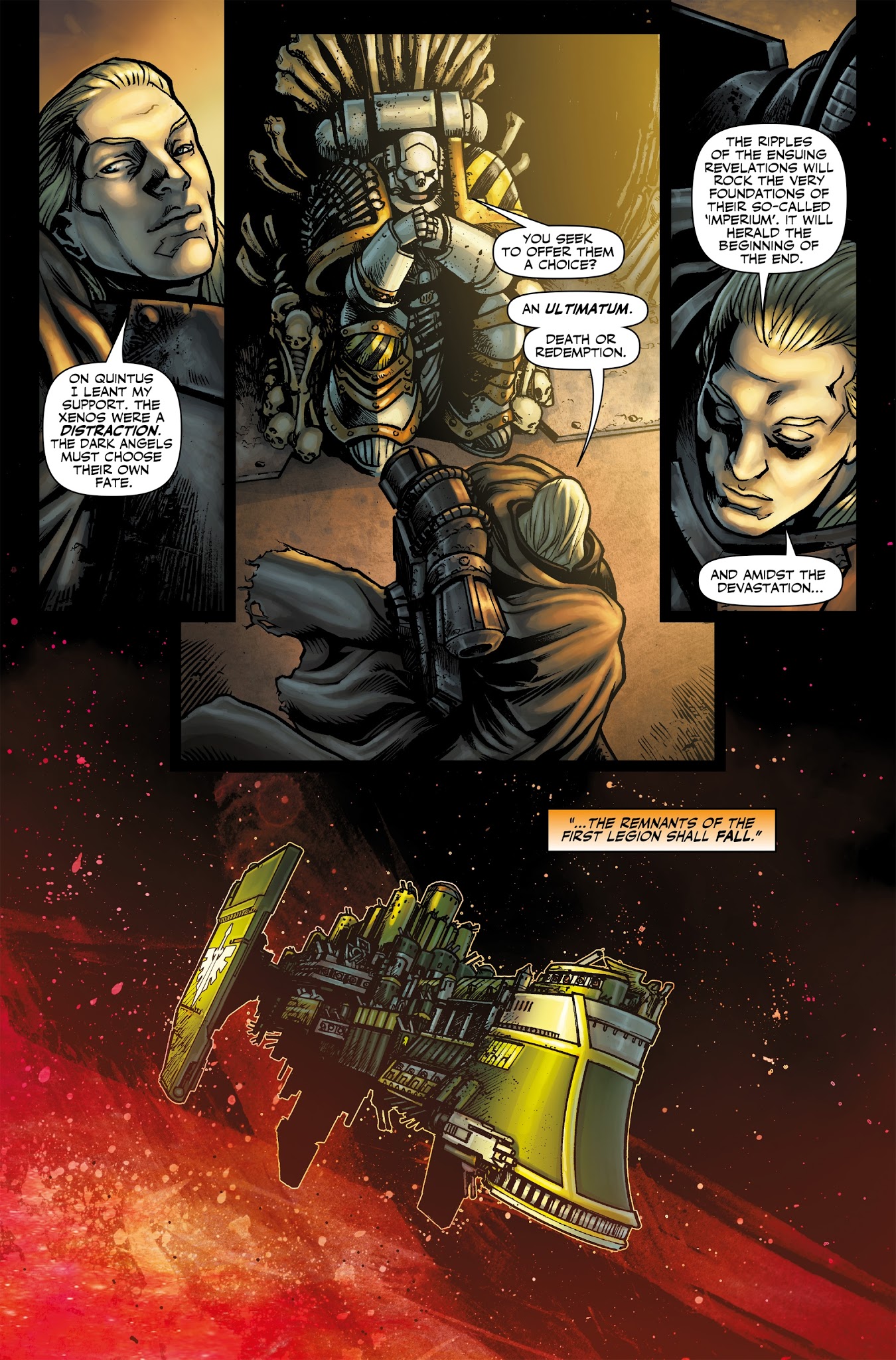 Read online Warhammer 40,000: Will of Iron comic -  Issue #9 - 21