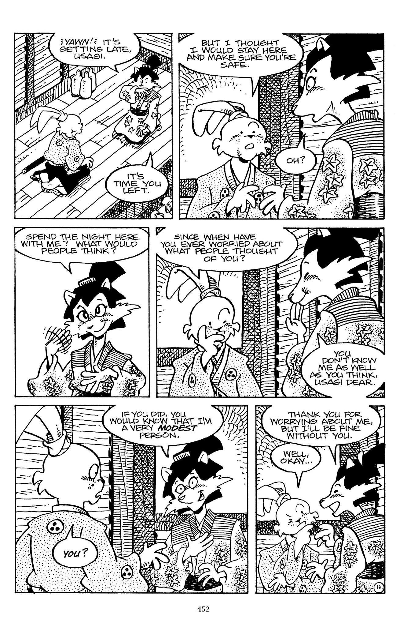 Read online The Usagi Yojimbo Saga comic -  Issue # TPB 7 - 444