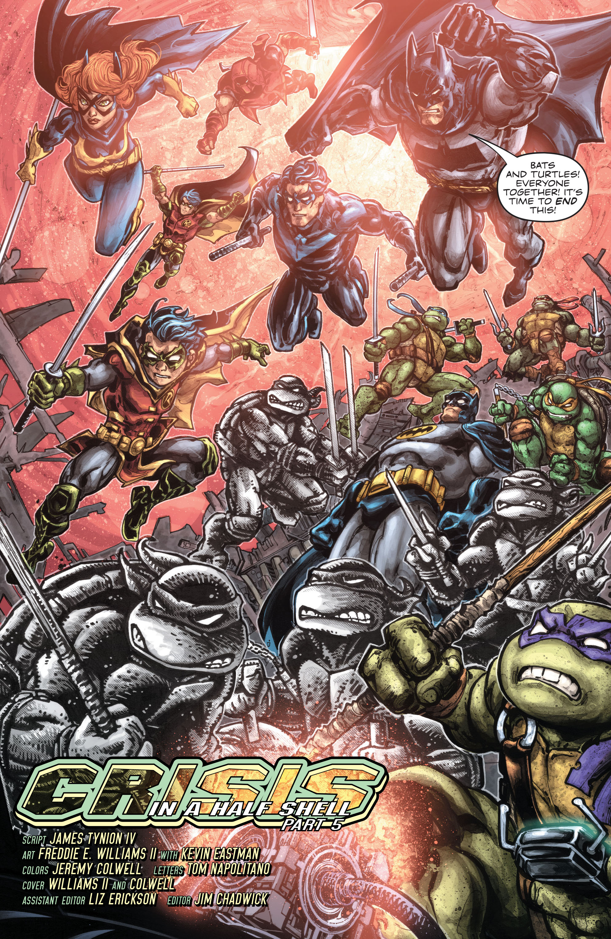 Read online Batman/Teenage Mutant Ninja Turtles III comic -  Issue # _TPB (Part 1) - 100