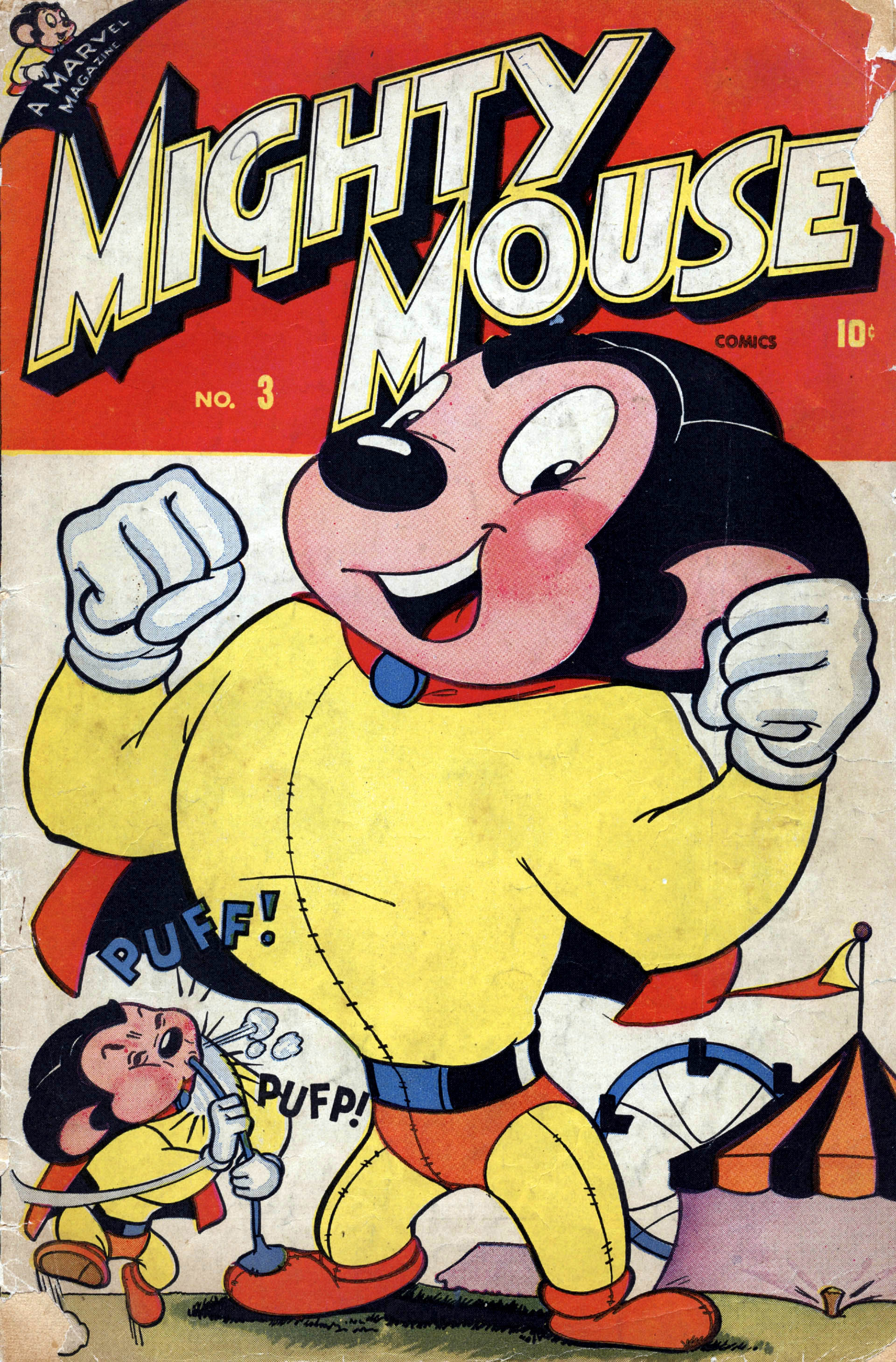 Read online Paul Terry's Mighty Mouse Comics comic -  Issue #3 - 1