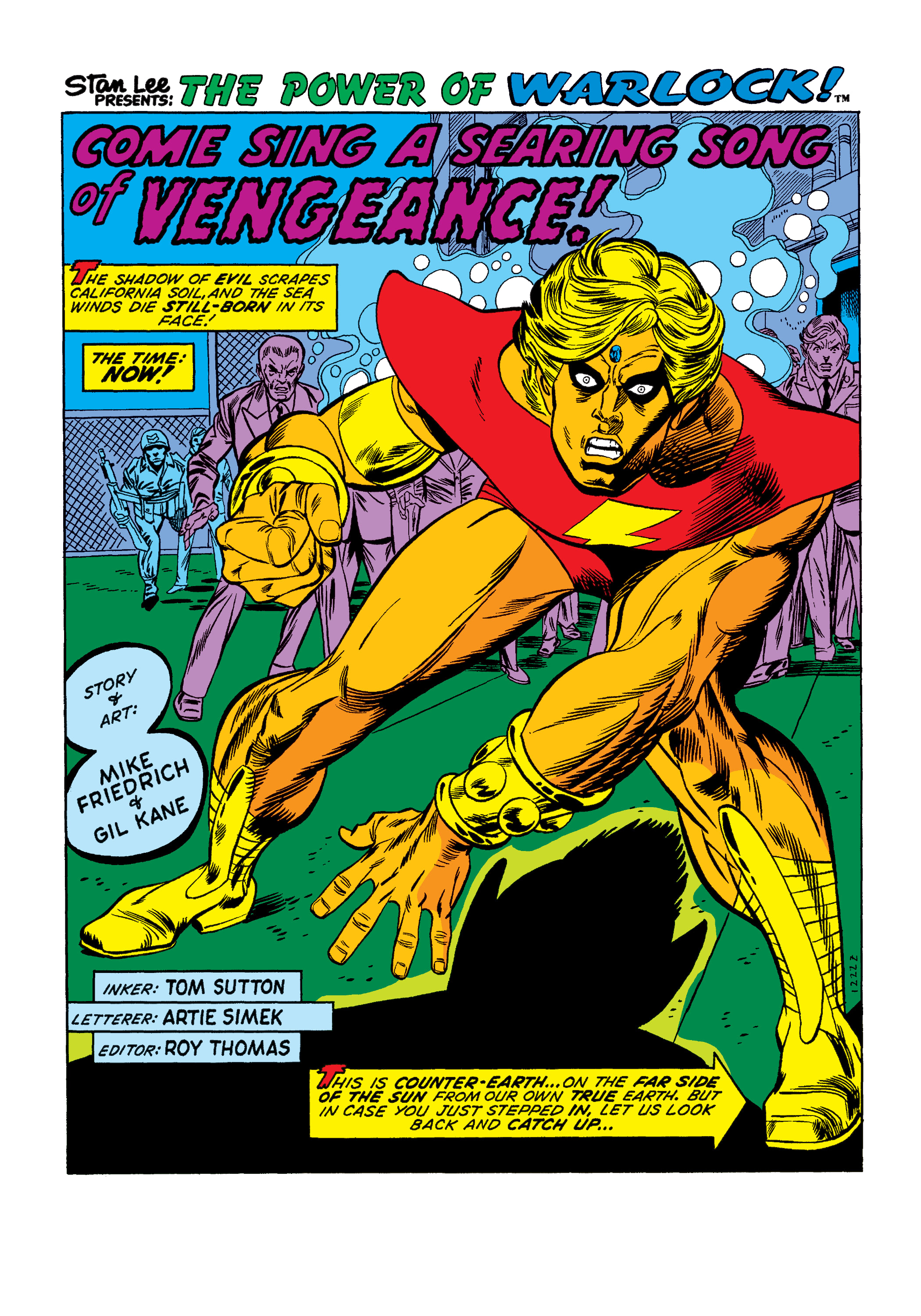 Read online Marvel Masterworks: Warlock comic -  Issue # TPB 1 (Part 2) - 20