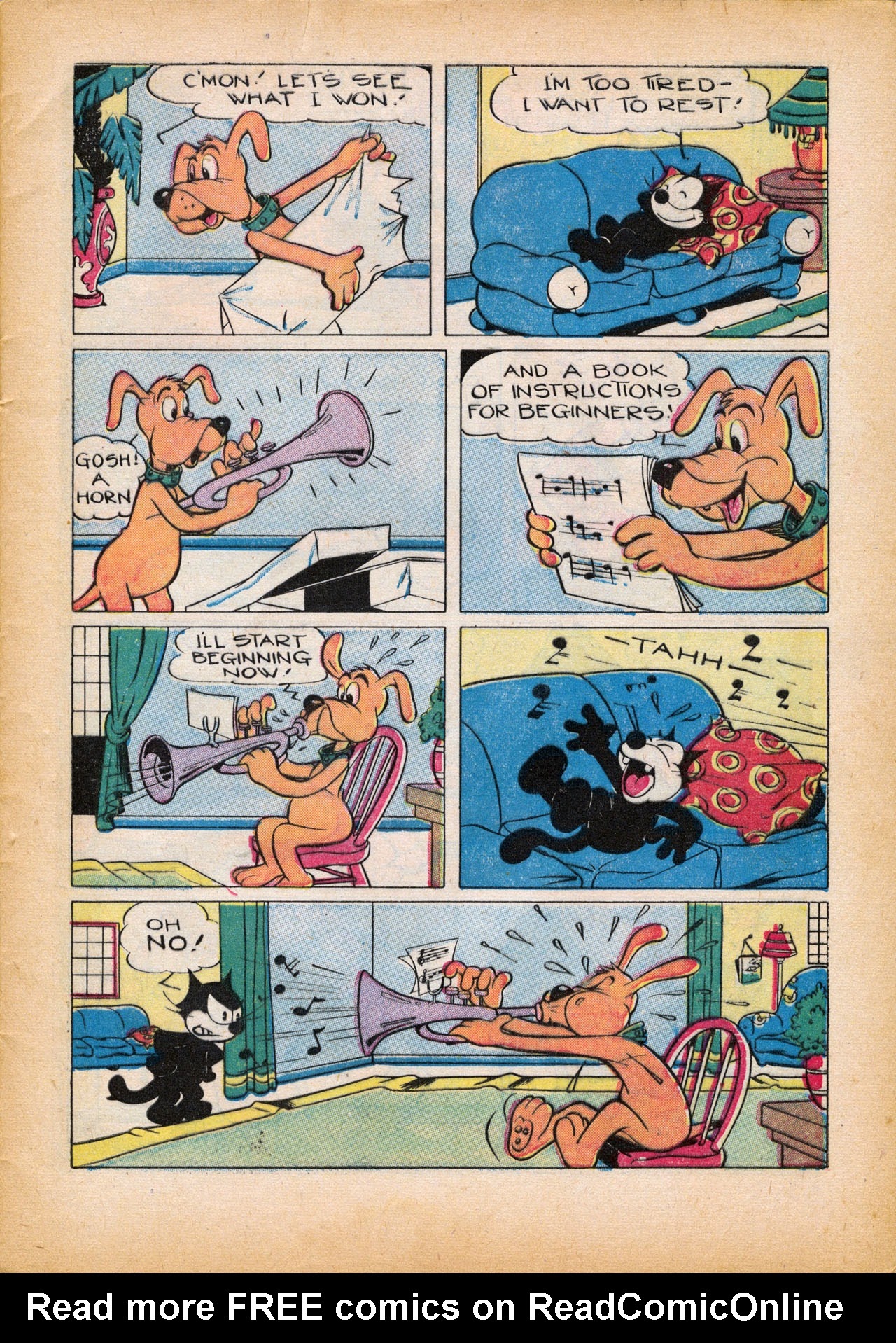 Read online Felix the Cat (1948) comic -  Issue #12 - 5