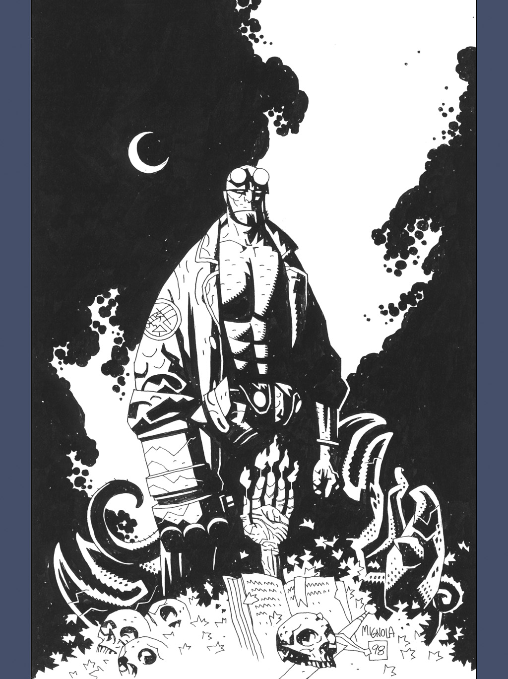 Read online The Art of Hellboy comic -  Issue # TPB - 86