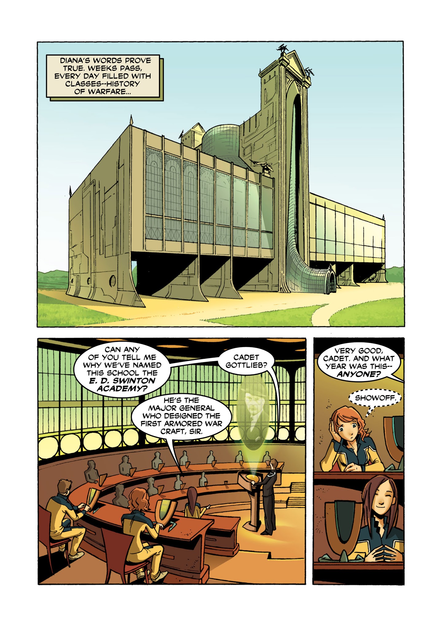 Read online Gear School comic -  Issue # TPB 1 - 18