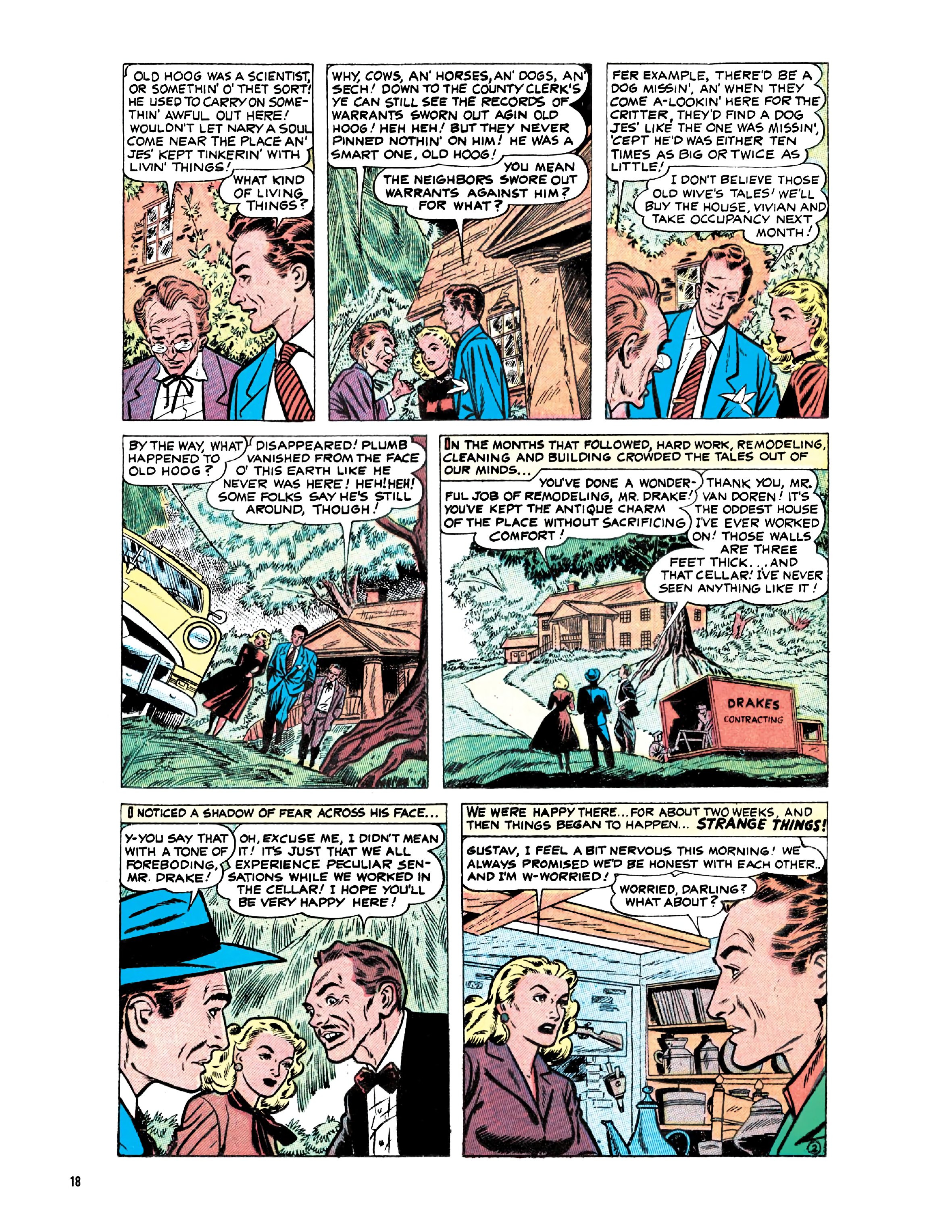 Read online Atlas Comics Library: Adventures Into Terror comic -  Issue # TPB (Part 1) - 39