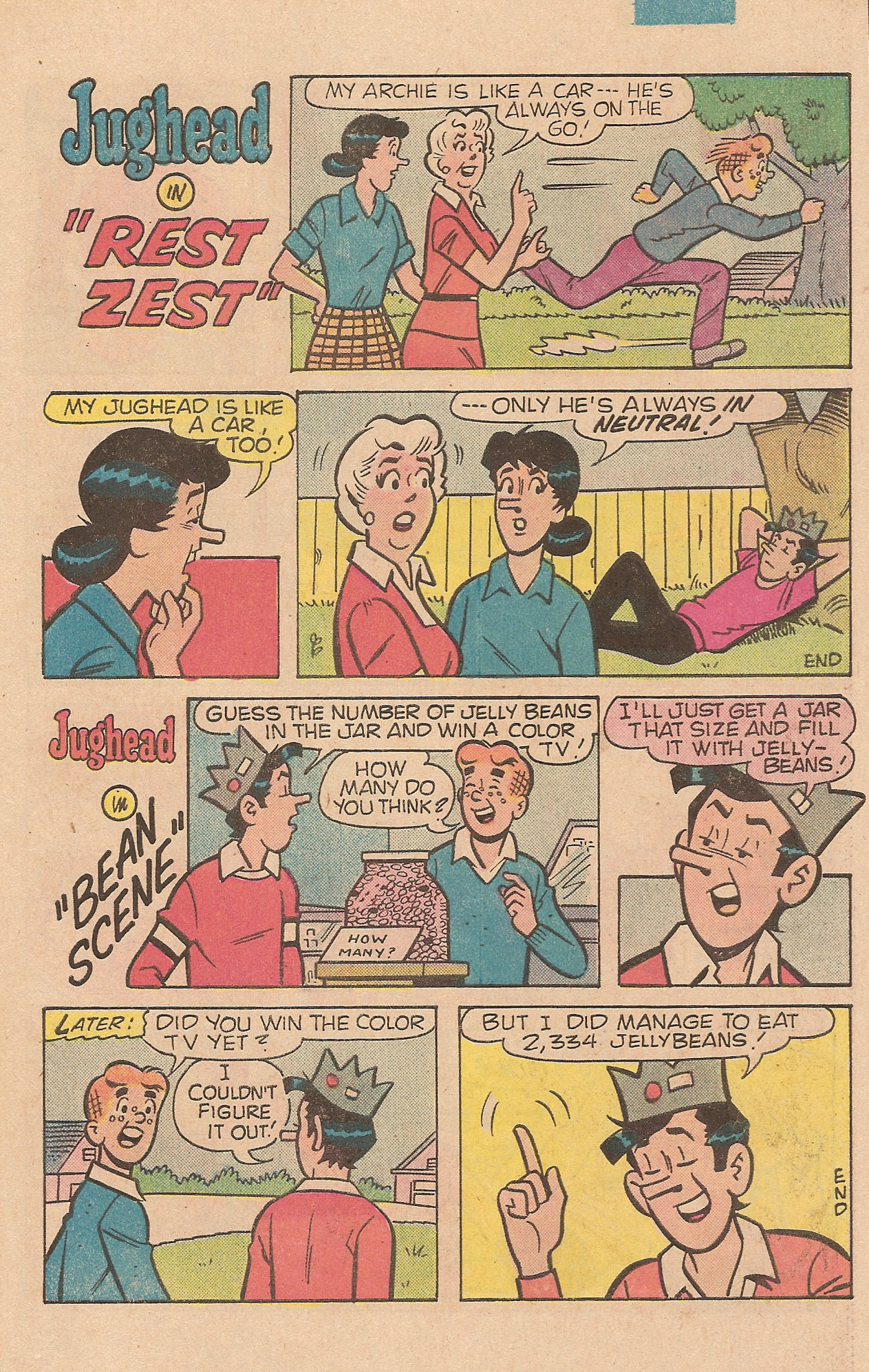 Read online Jughead's Jokes comic -  Issue #78 - 31