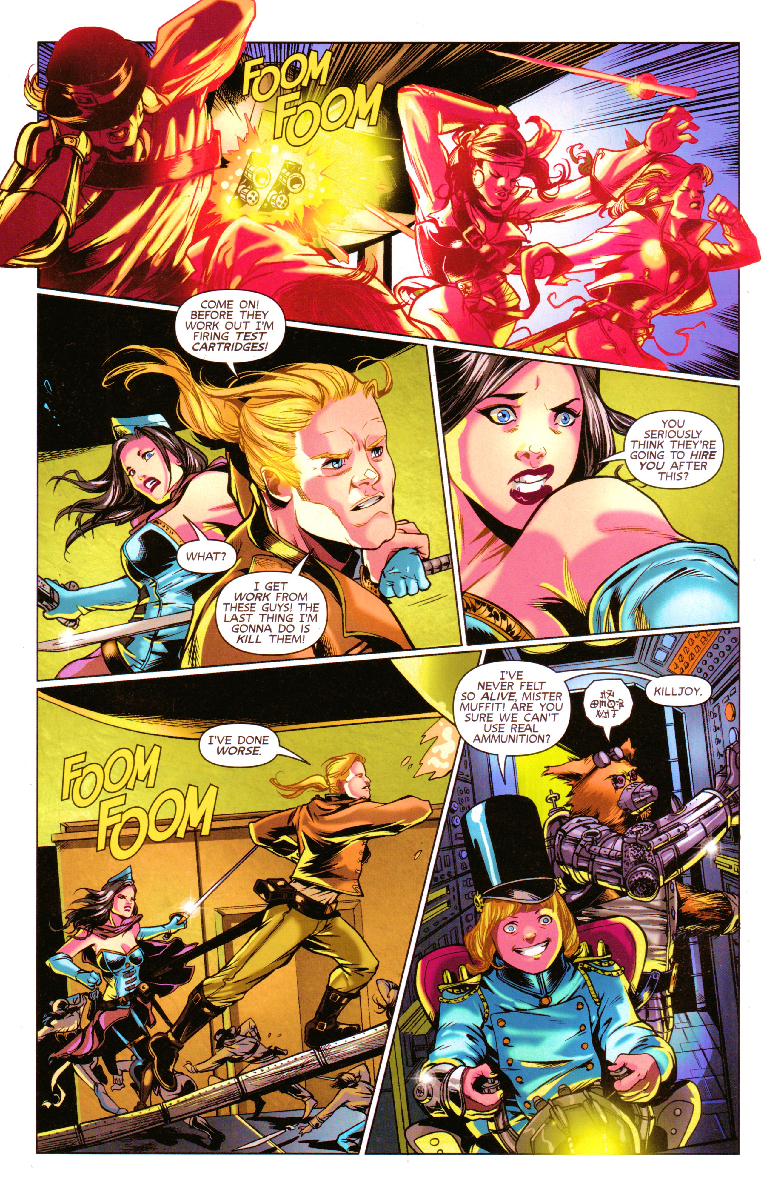 Read online Steampunk Battlestar Galactica 1880 comic -  Issue #2 - 6
