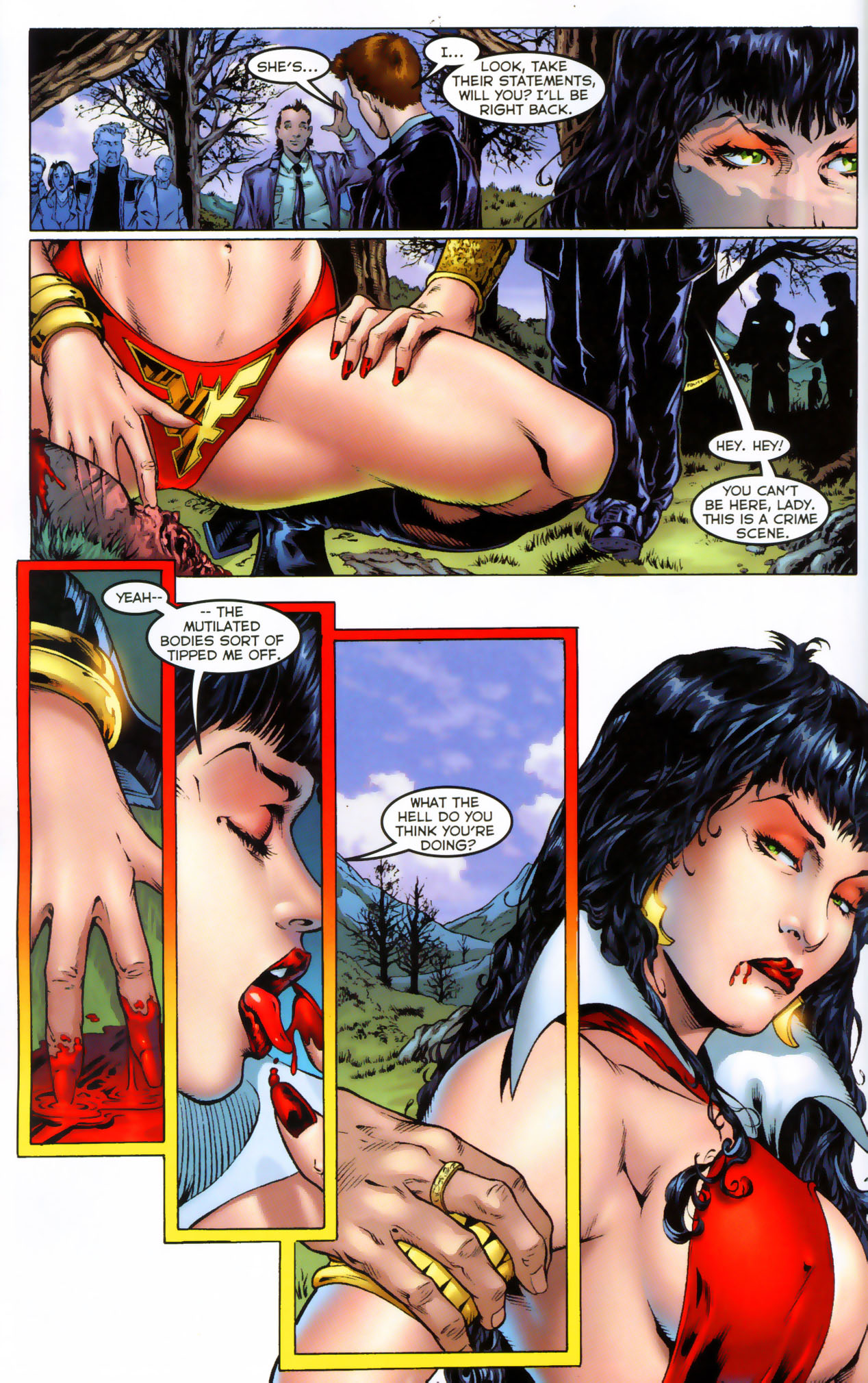 Read online Vampirella (2001) comic -  Issue #15 - 15