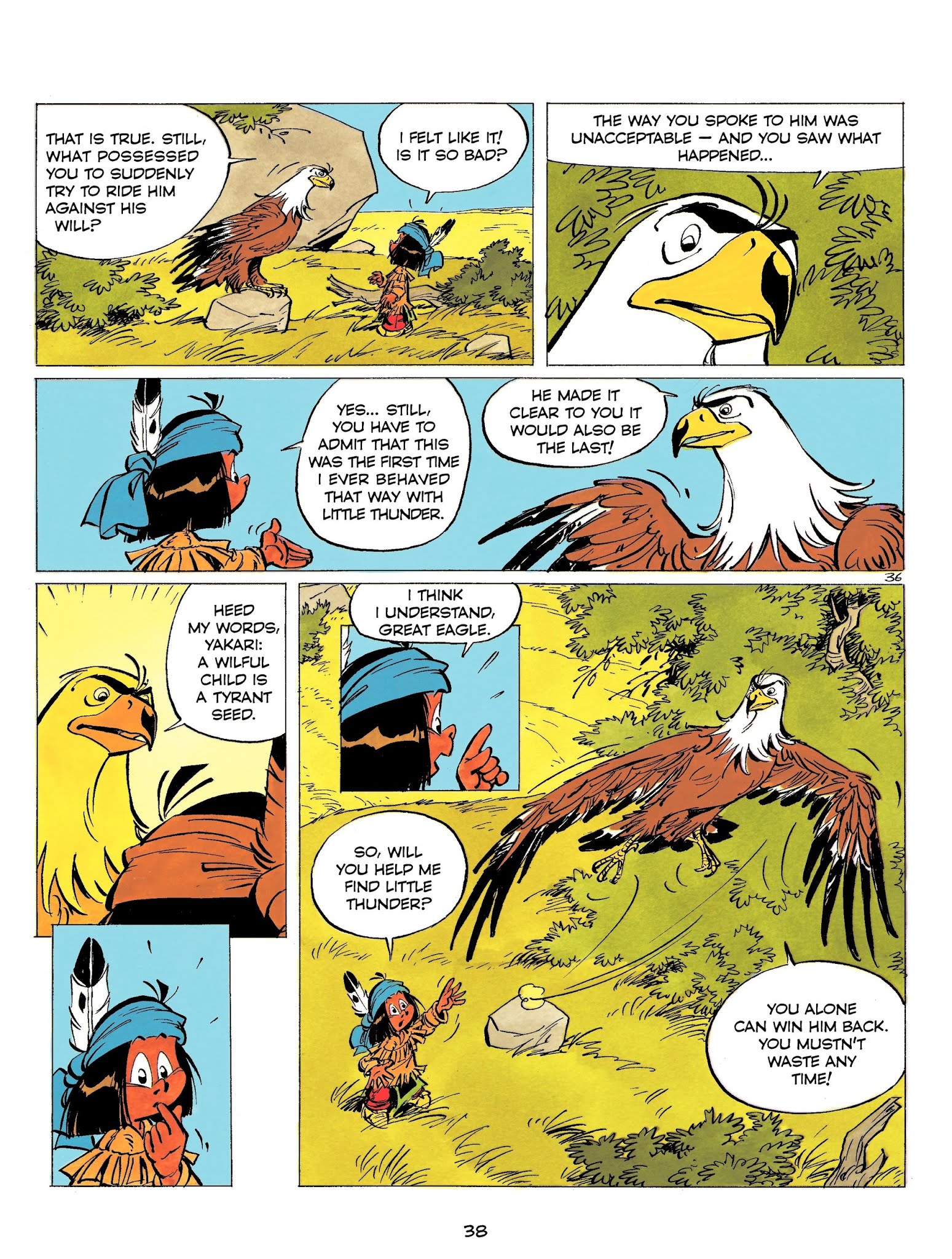 Read online Yakari comic -  Issue #15 - 39